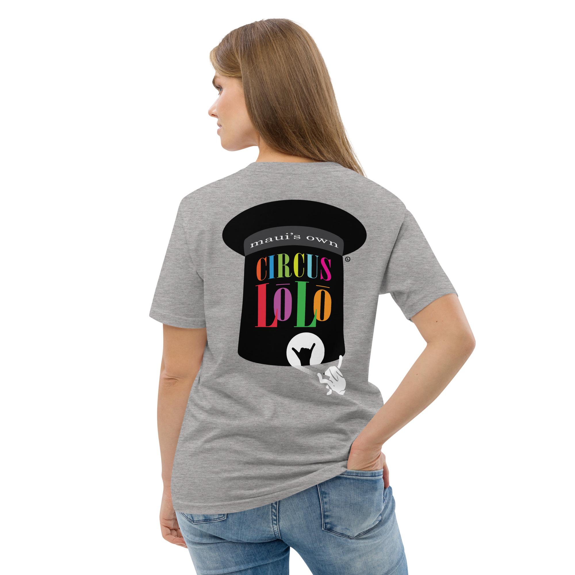 Circus Lolo Top Hat Unisex organic cotton t-shirt - Image 12