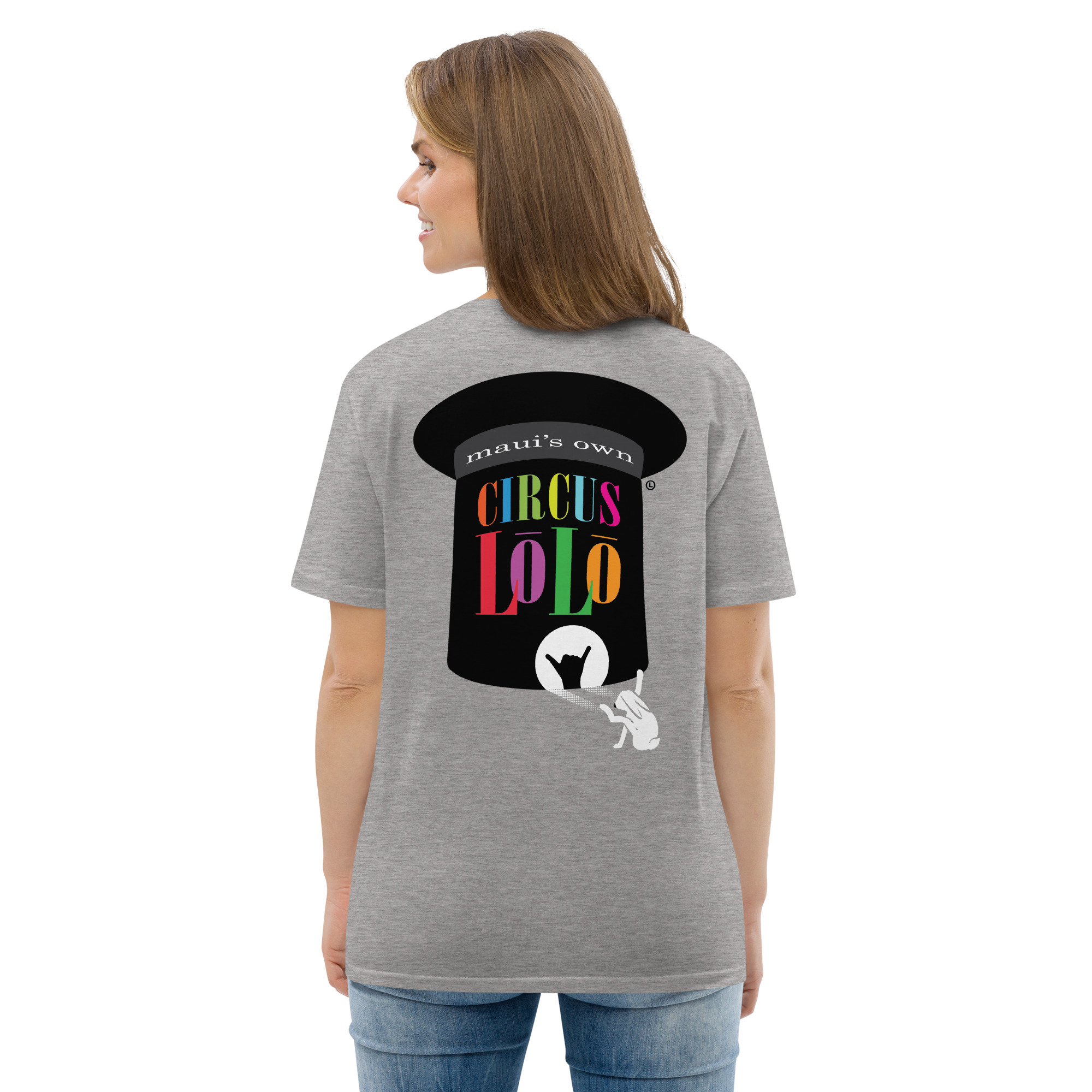 Circus Lolo Top Hat Unisex organic cotton t-shirt - Image 11