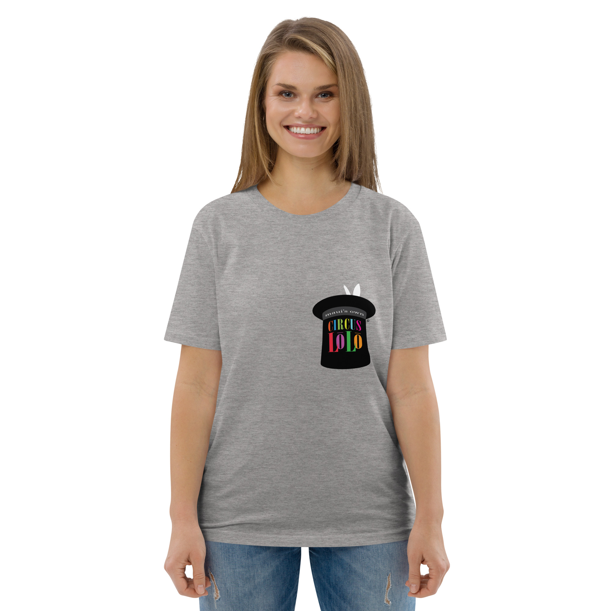 Circus Lolo Top Hat Unisex organic cotton t-shirt - Image 9