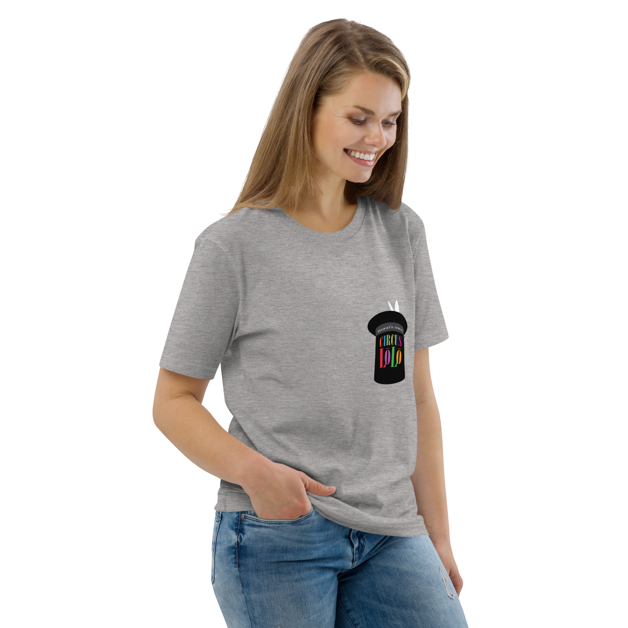 Circus Lolo Top Hat Unisex organic cotton t-shirt - Image 14