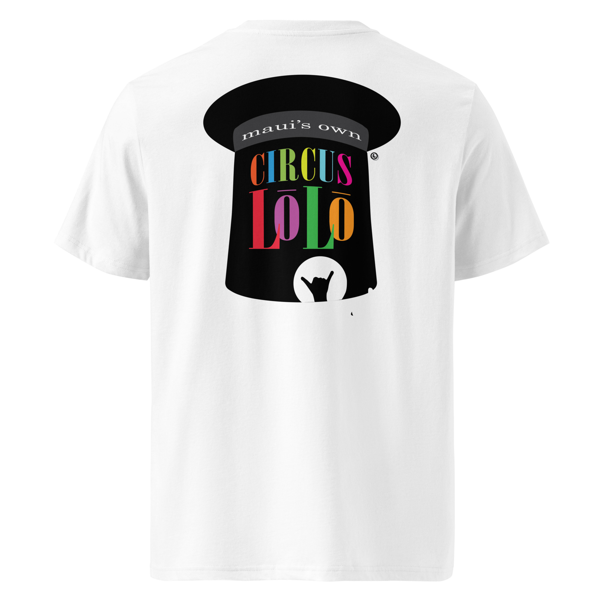 Circus Lolo Top Hat Unisex organic cotton t-shirt - Image 3