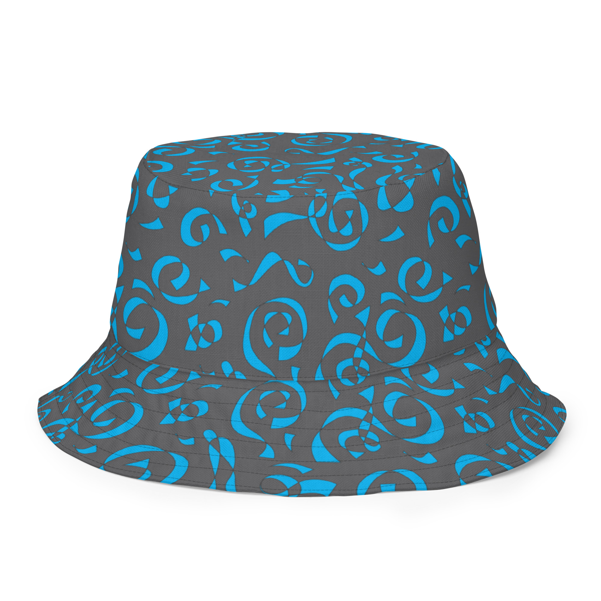 Circus Scribble Tattoo Reversible Bucket Hat - Image 4