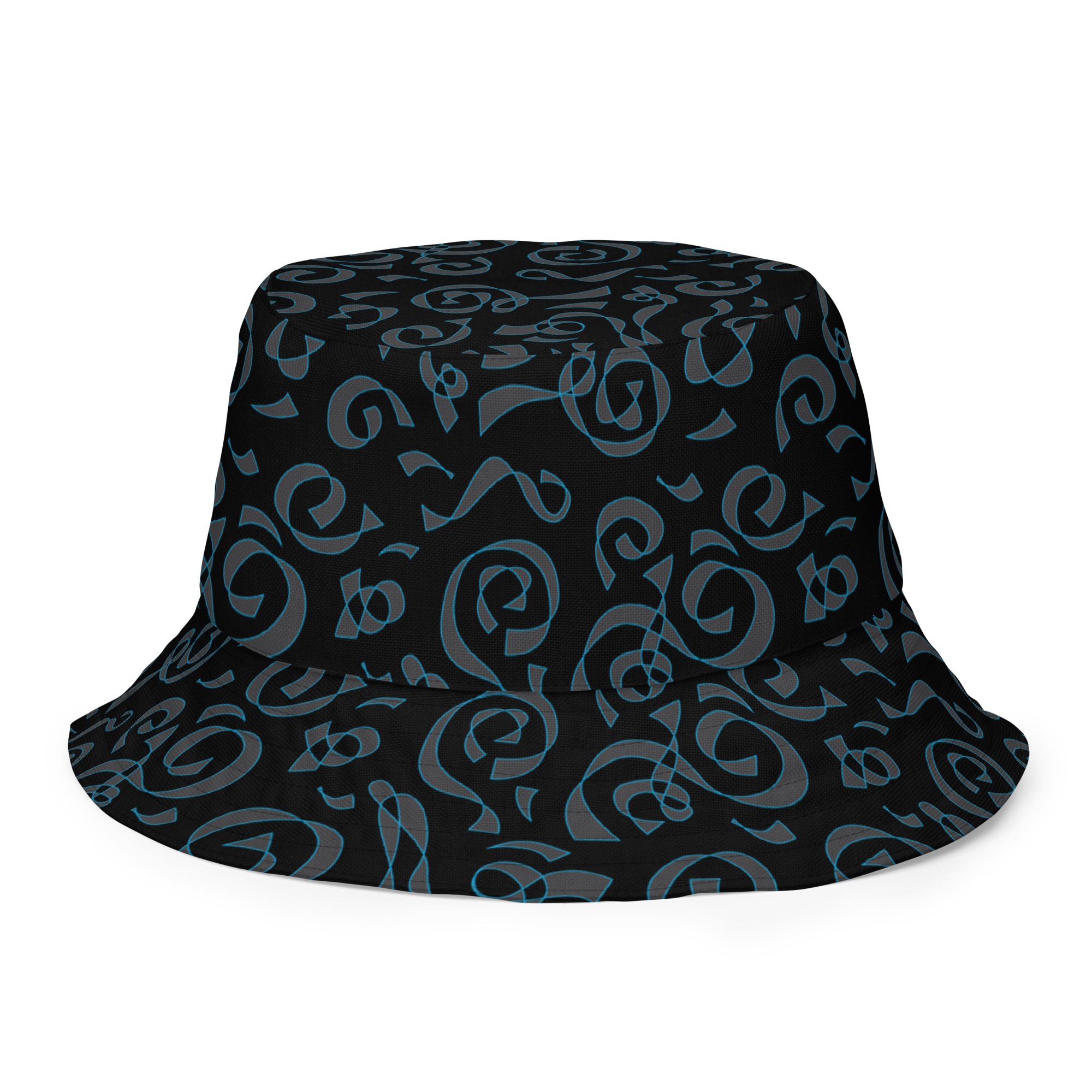Circus Scribble Tattoo Reversible Bucket Hat - Image 3