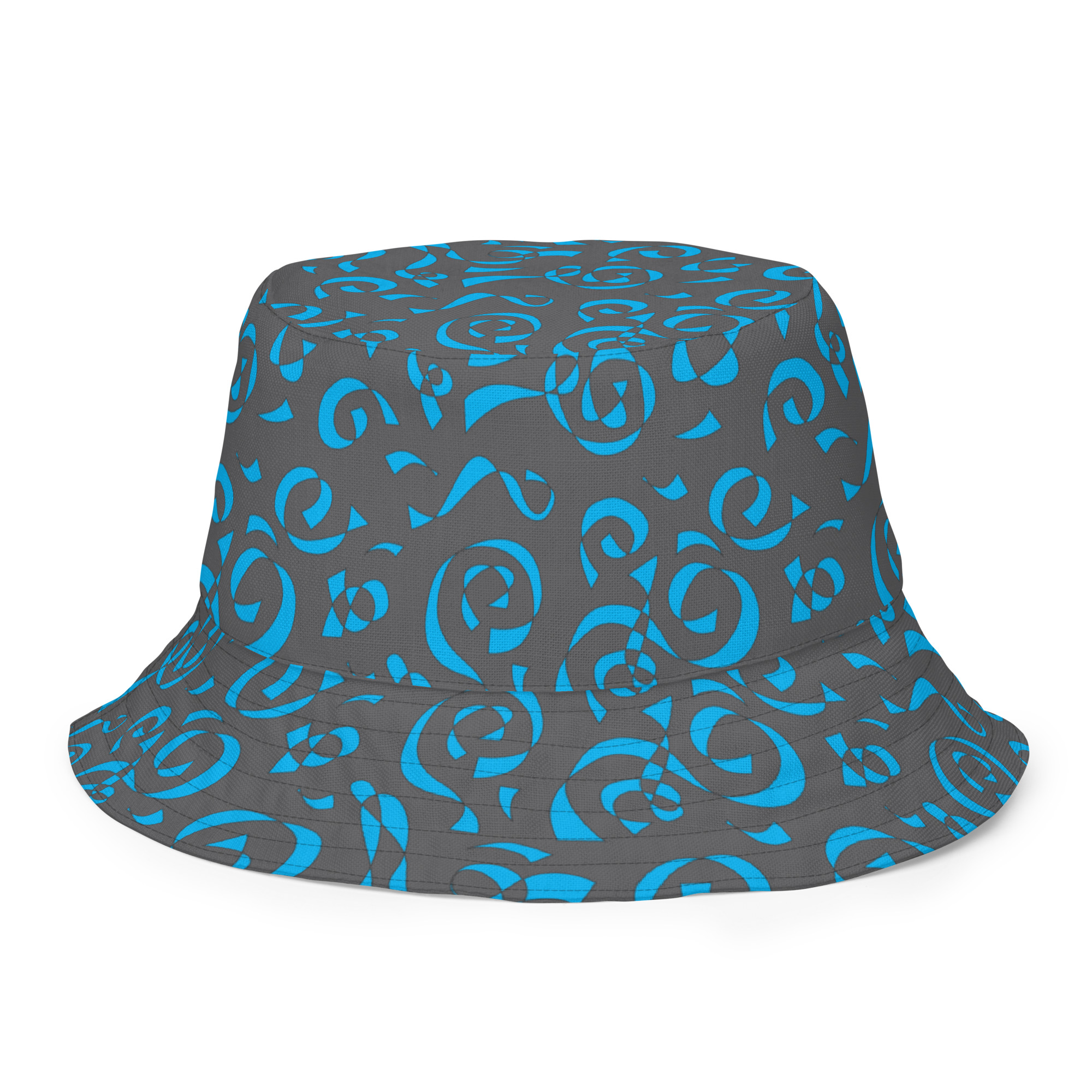 Circus Scribble Tattoo Reversible Bucket Hat - Image 9