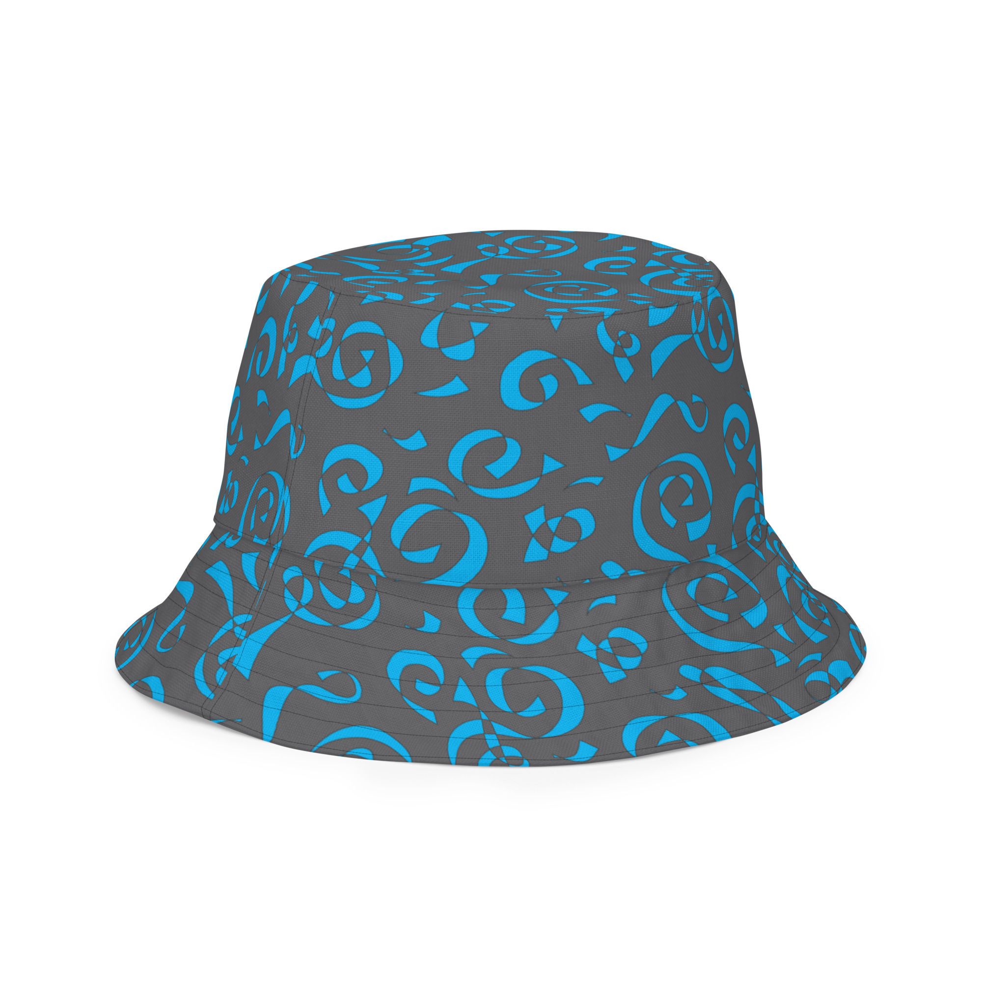 Circus Scribble Tattoo Reversible Bucket Hat - Image 6