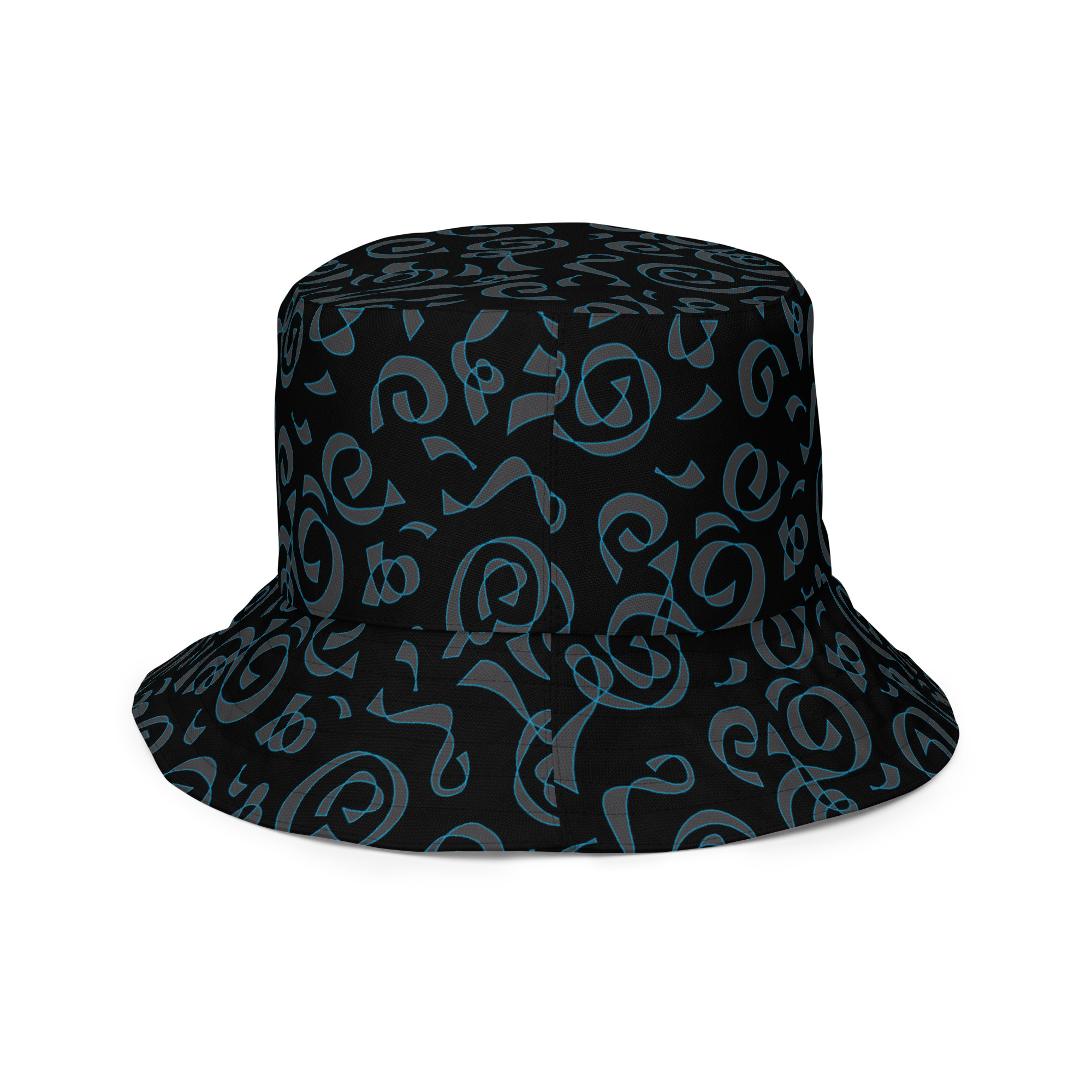 Circus Scribble Tattoo Reversible Bucket Hat - Image 8