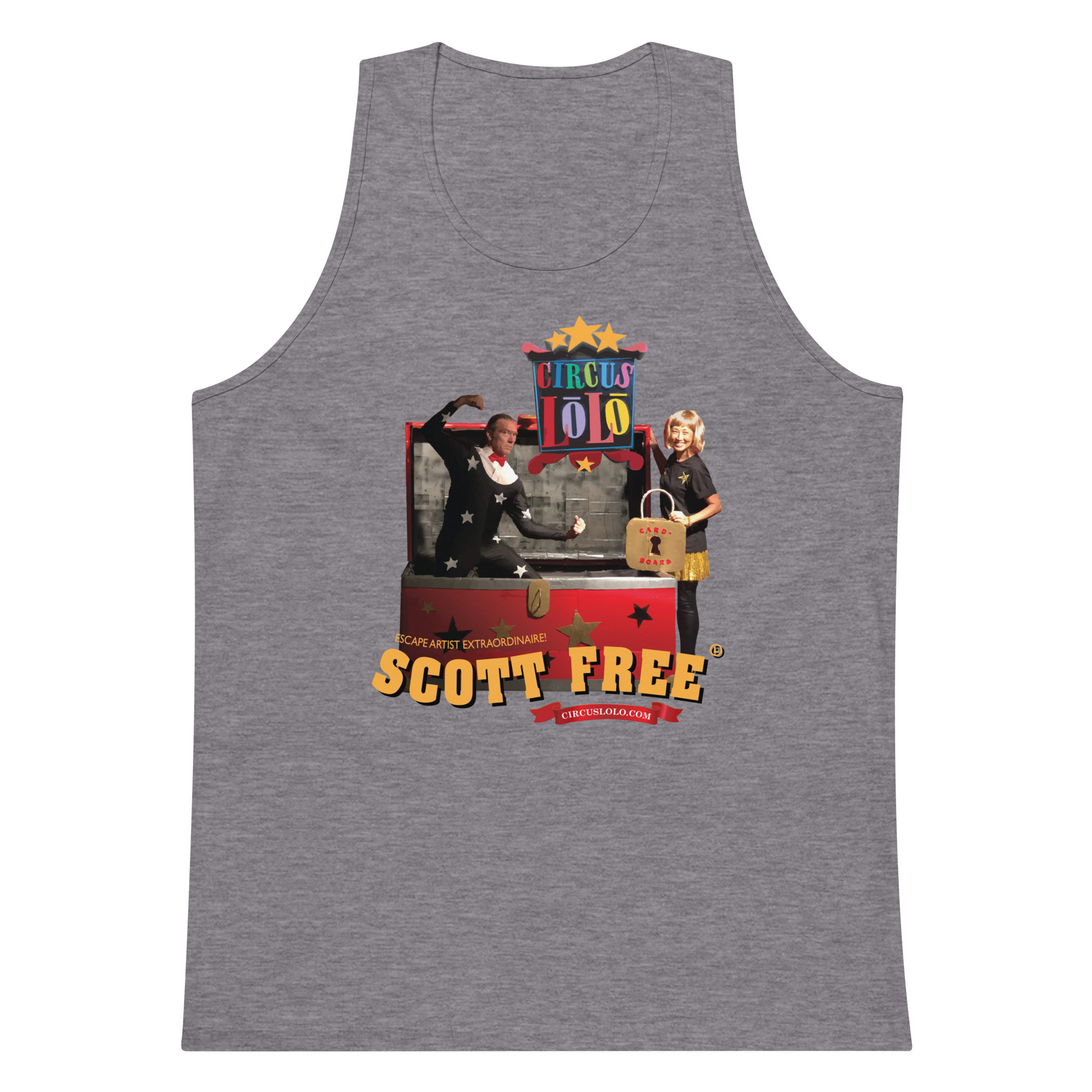 Circus Lolo Scott Free Premium Men's Tank - Image 2