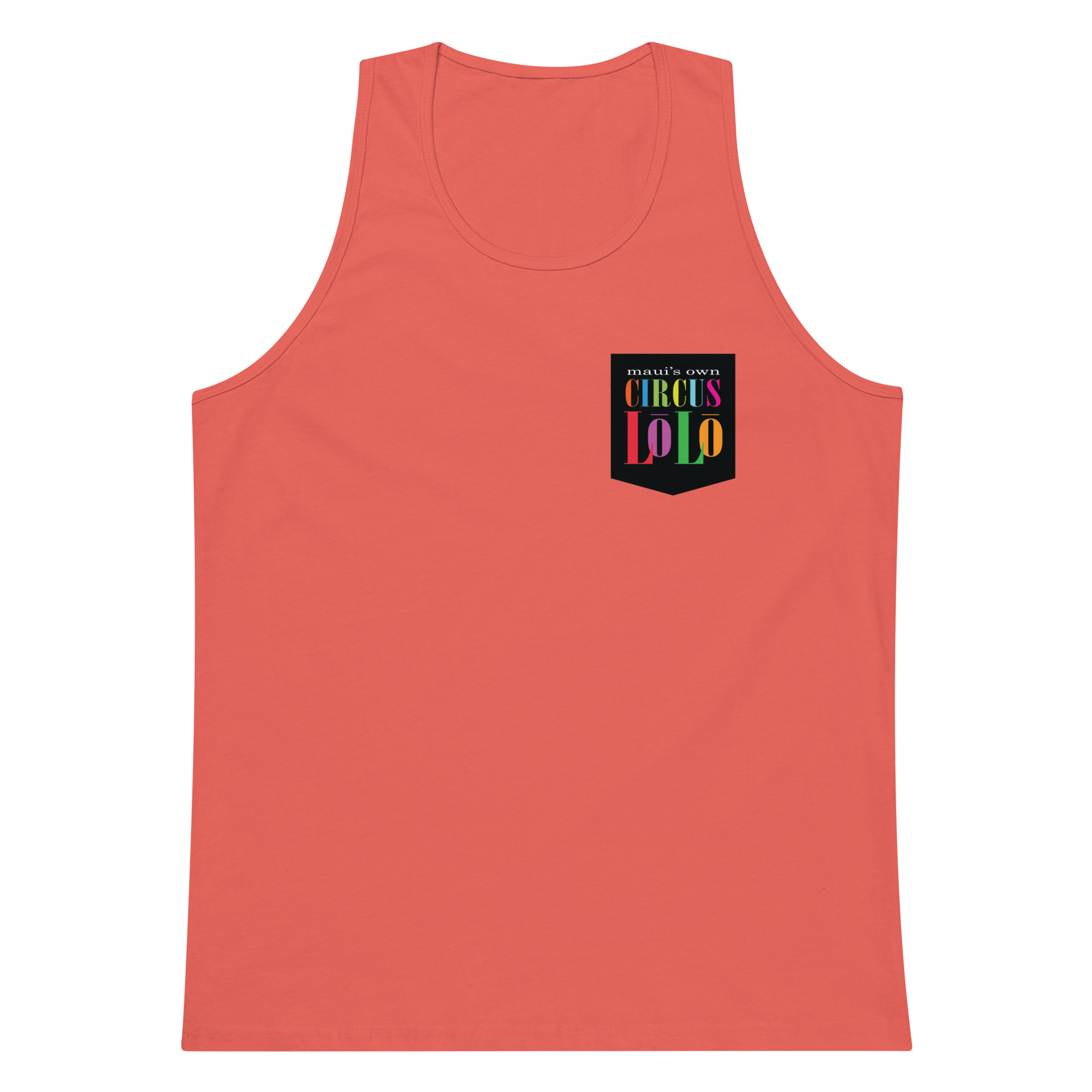 Circus Lolo Not Pocket Men’s Premium Tank - Image 7