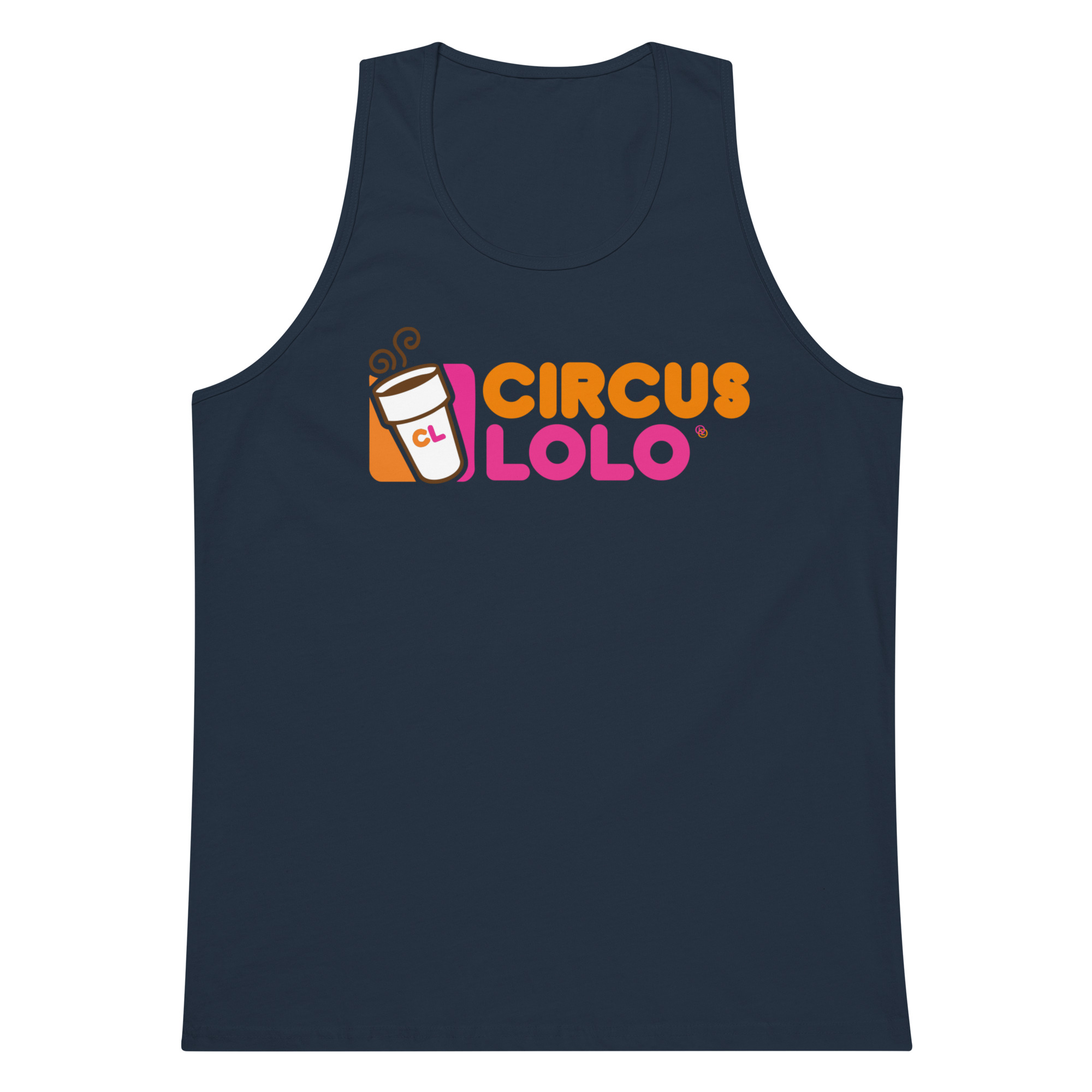 Circus Lolo Cuppa Jo Men’s Premium Tank - Image 5