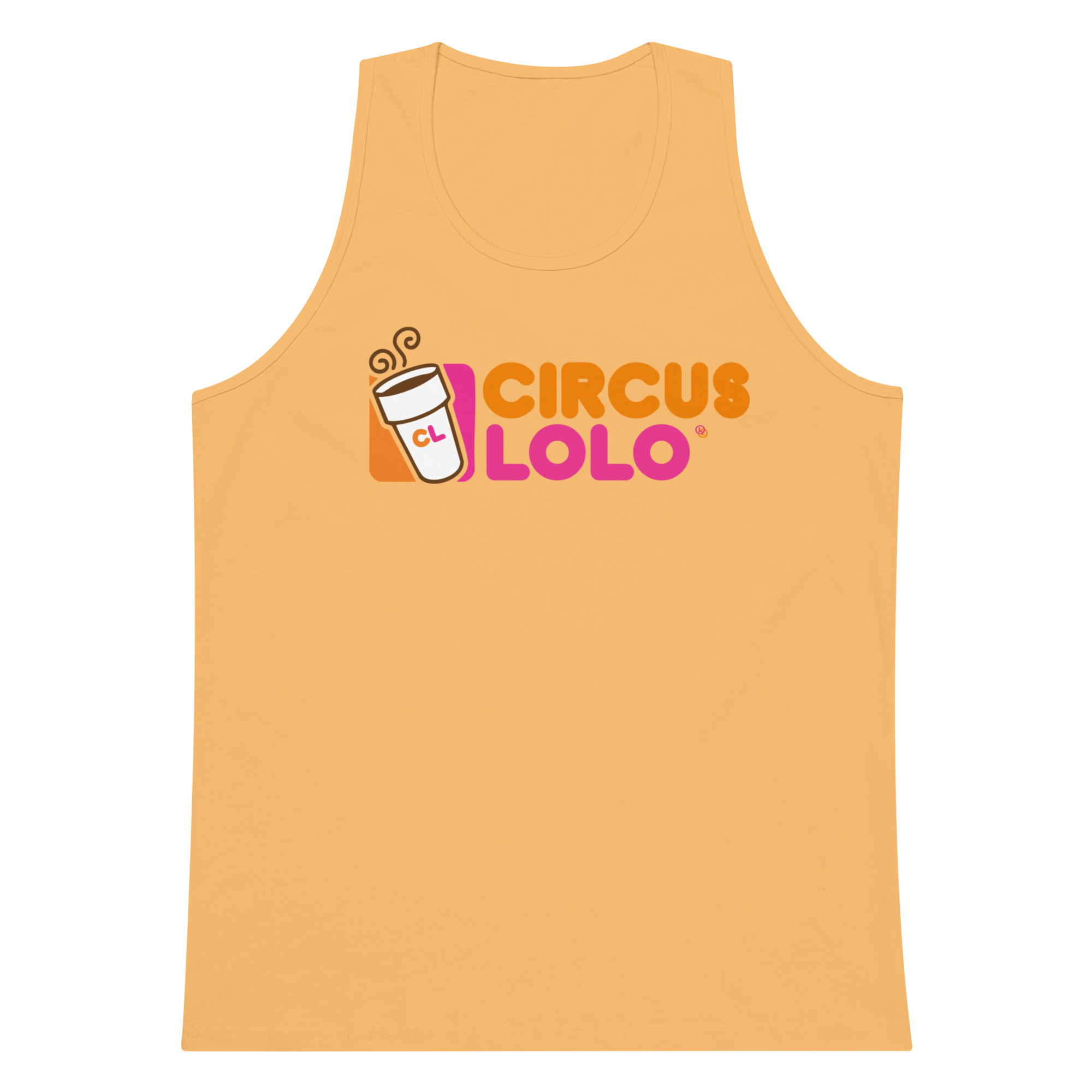 Circus Lolo Cuppa Jo Men’s Premium Tank - Image 8