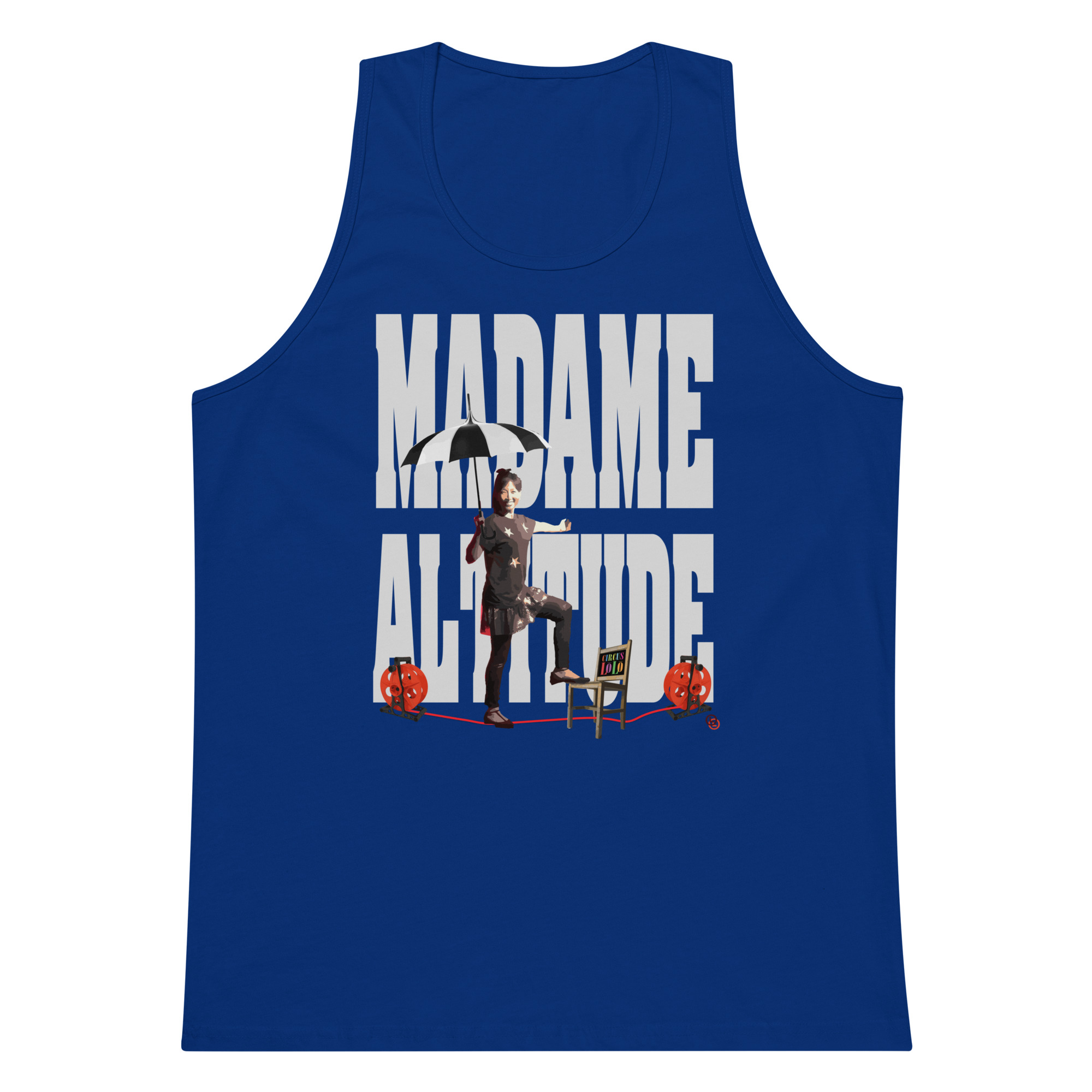 Circus Lolo Madame Altitude Men’s Premium Tank - Image 5
