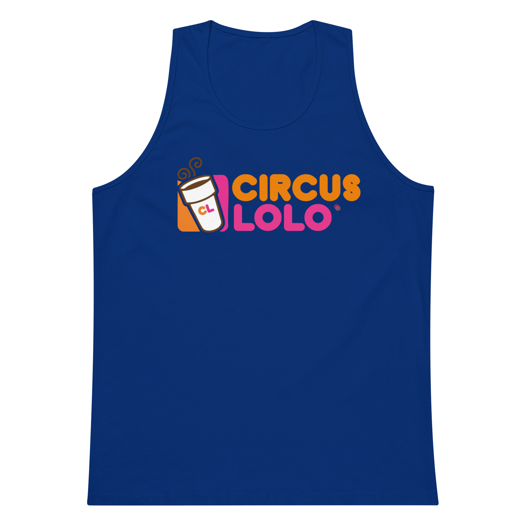 Circus Lolo Cuppa Jo Men’s Premium Tank - Image 6