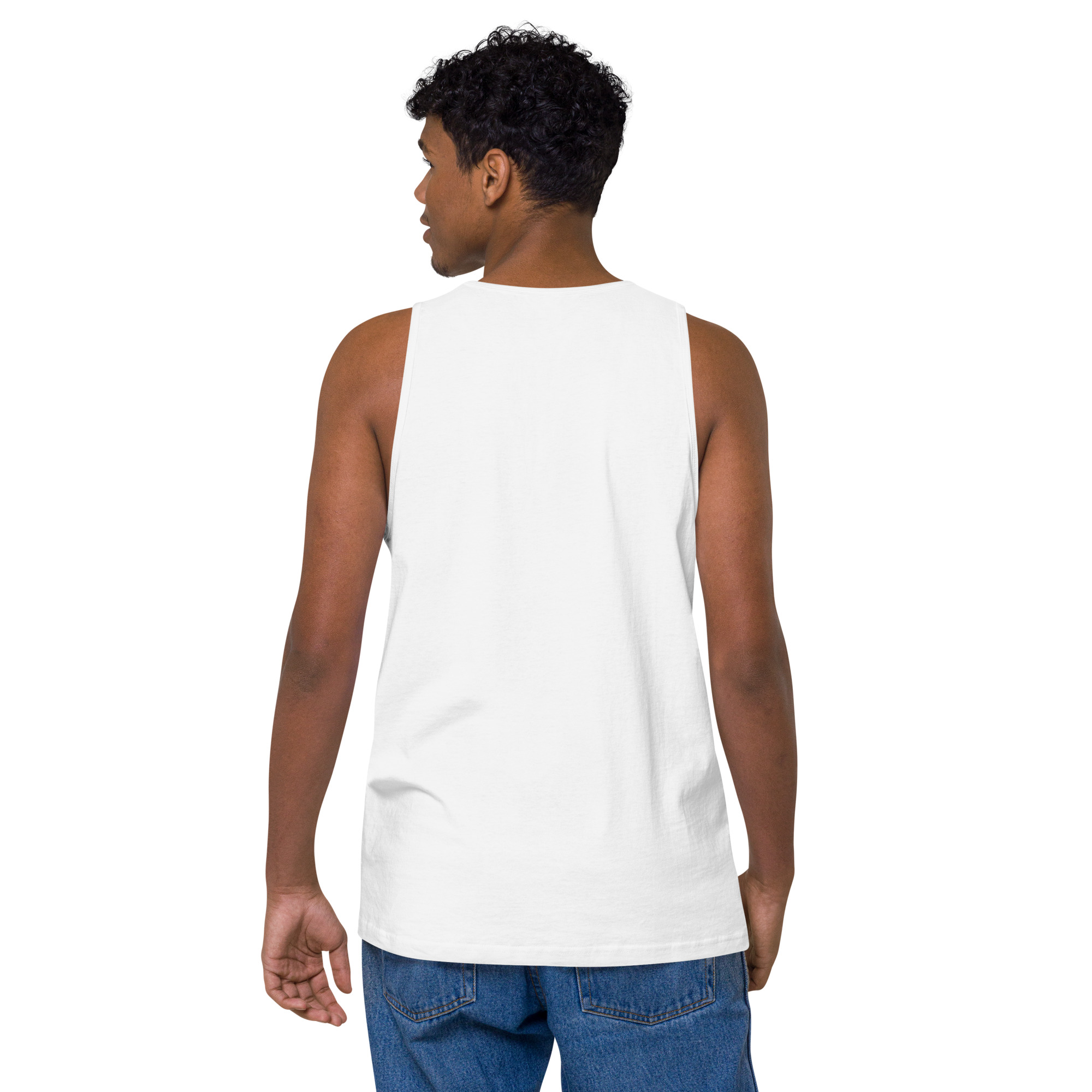 Circus Lolo Burger Ring Men’s Premium Tank - Image 7