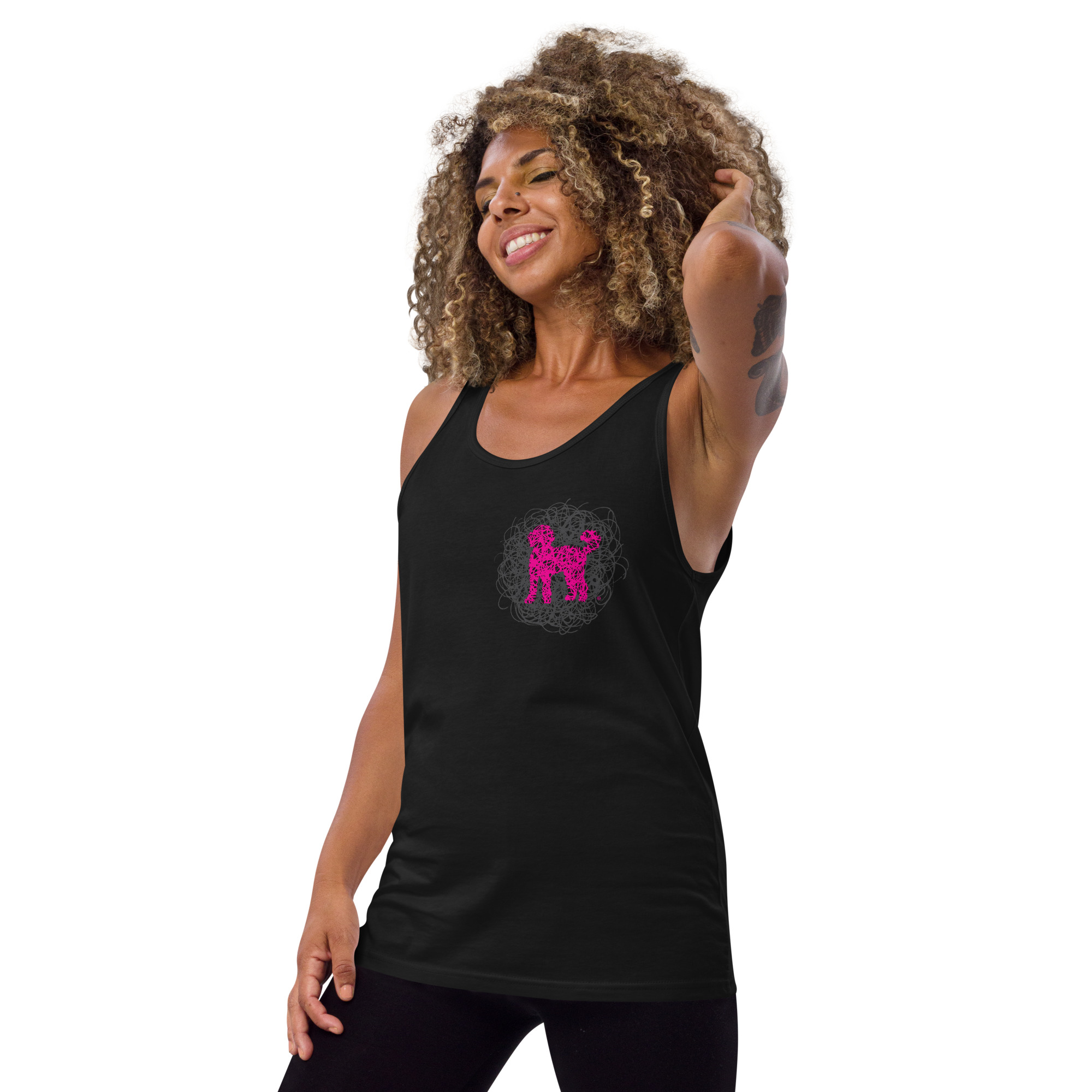 Circus Lolo Leeward Scissorhands Premium Men's Tank - Image 6