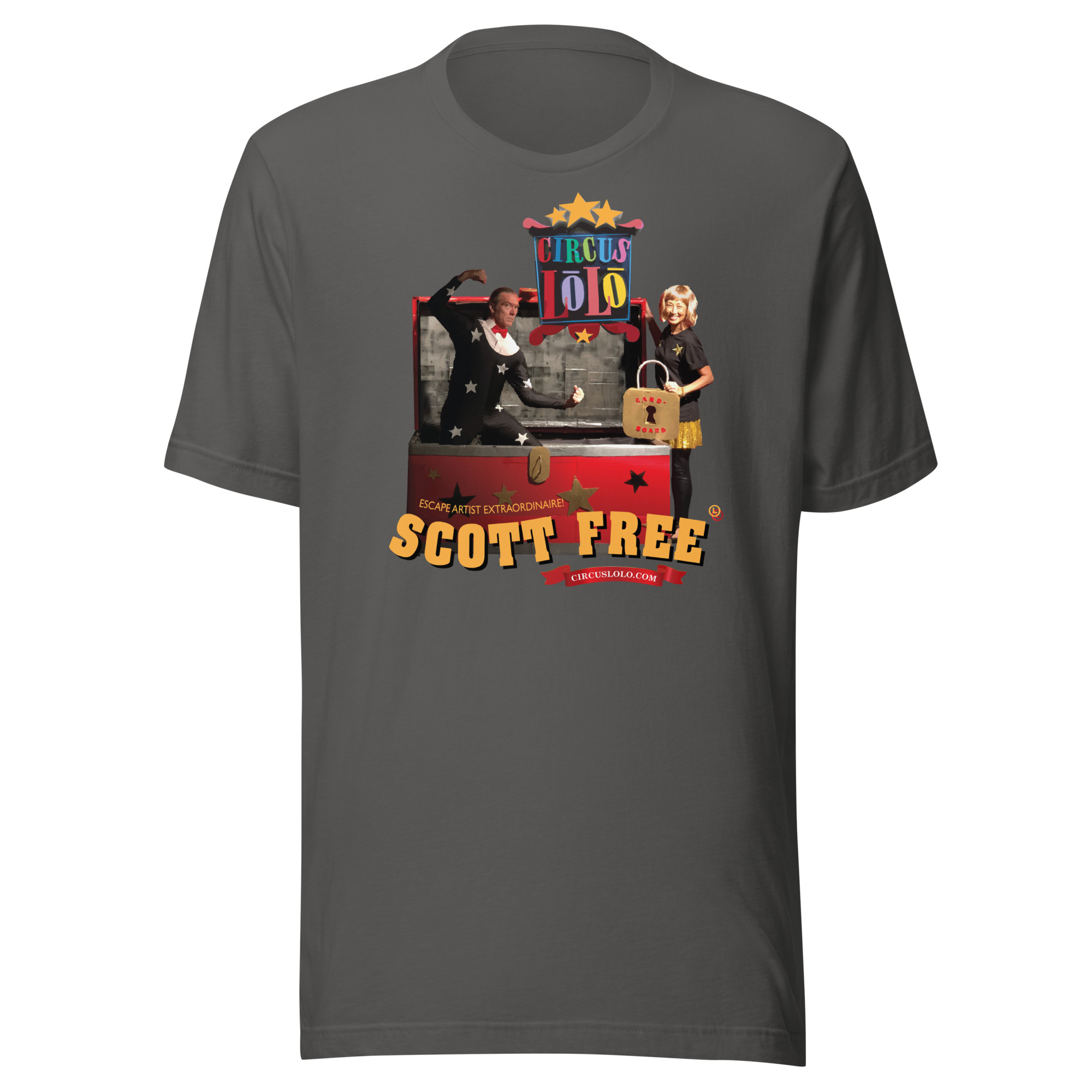 Circus Lolo Scott Free Unisex T-Shirt - Image 5