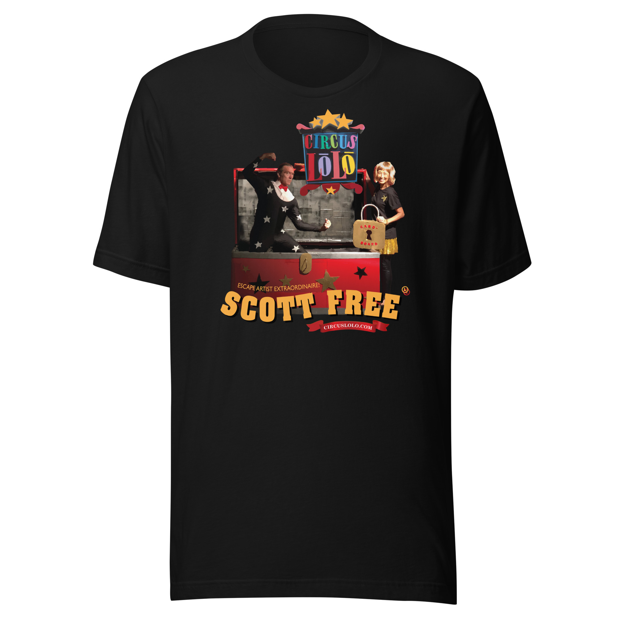 Circus Lolo Scott Free Unisex T-Shirt - Image 2