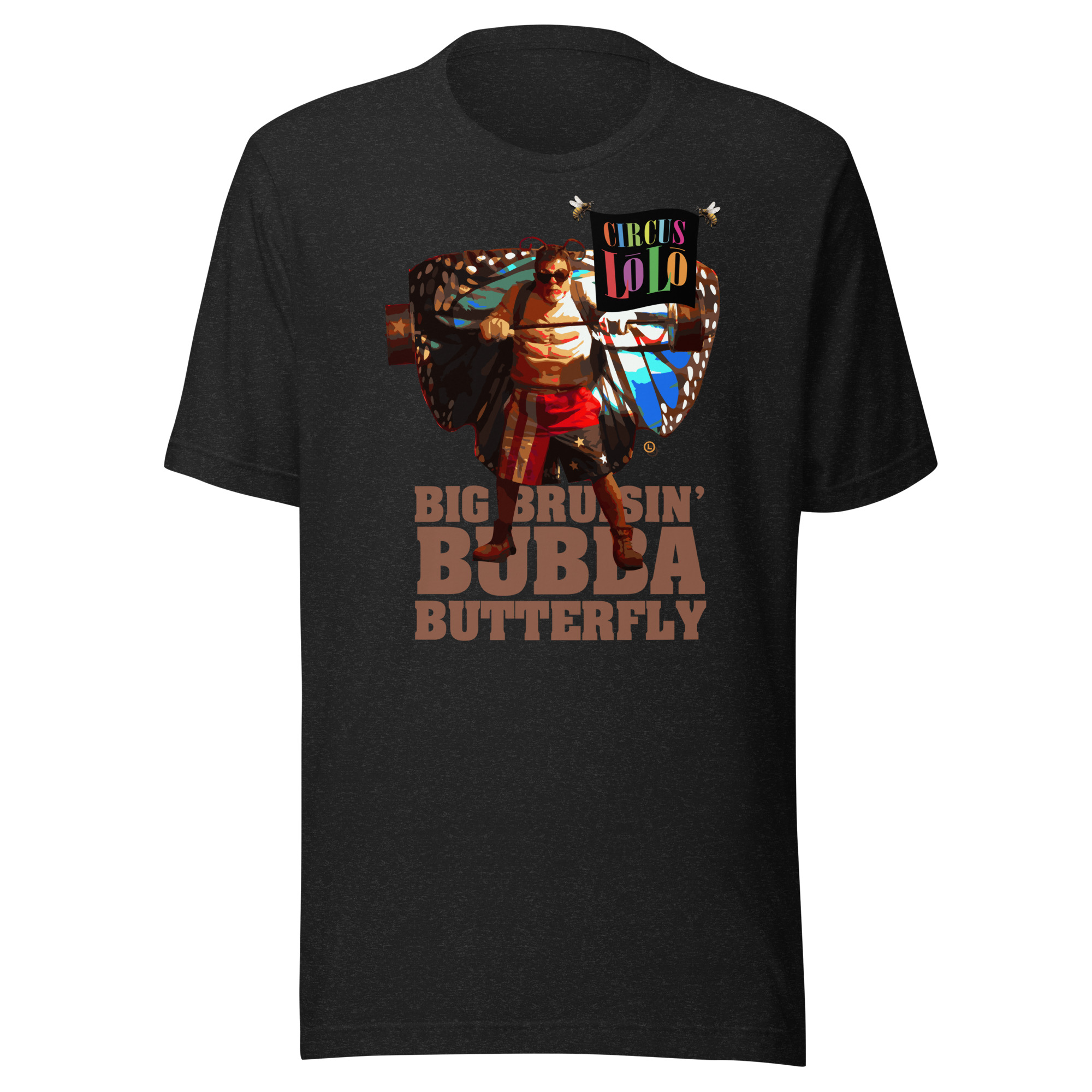 Circus Lolo Bubba Butterfly Unisex Crew Neck T-Shirt - Image 8