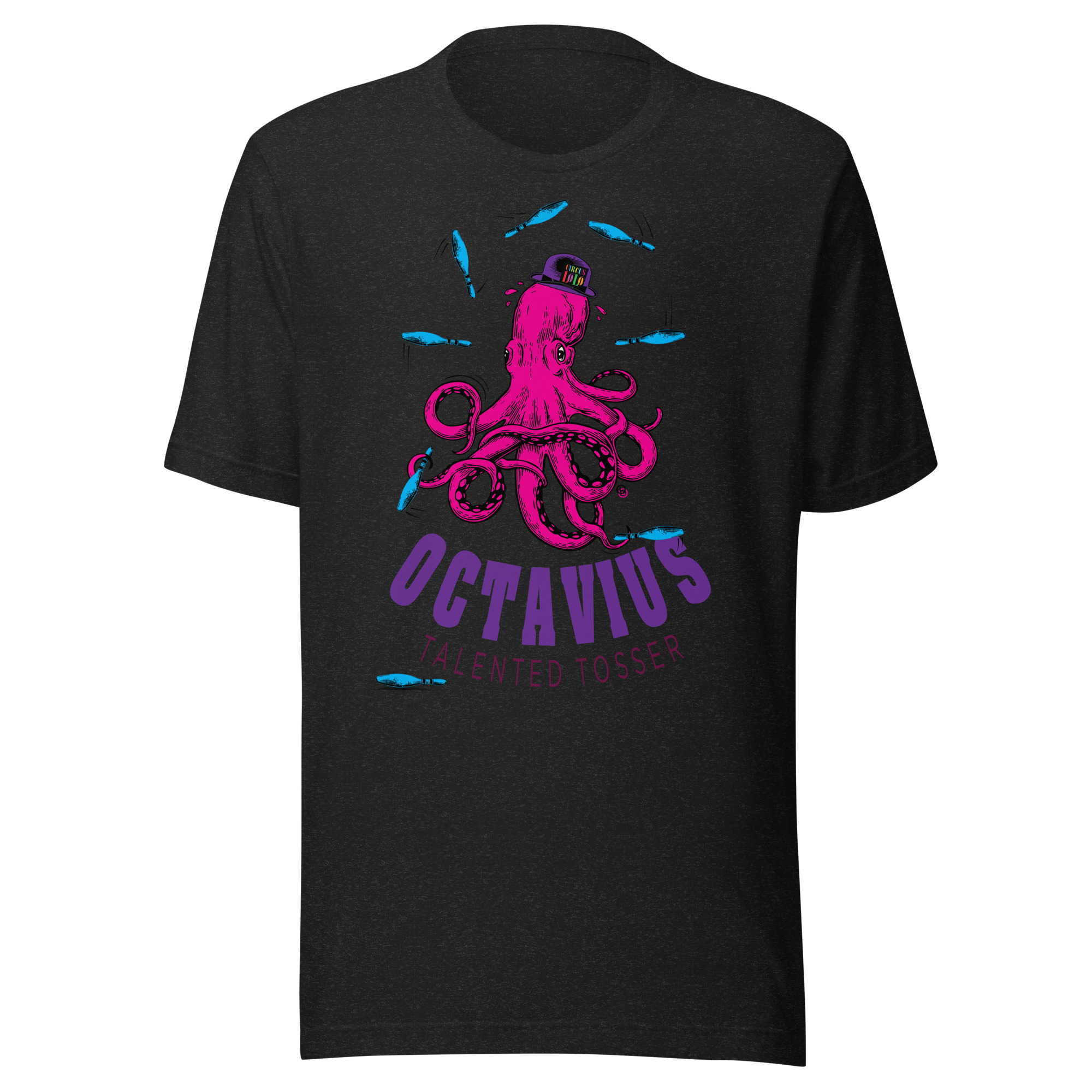 Circus Lolo Octavius Octopus Unisex Crew Neck T-Shirt - Image 8