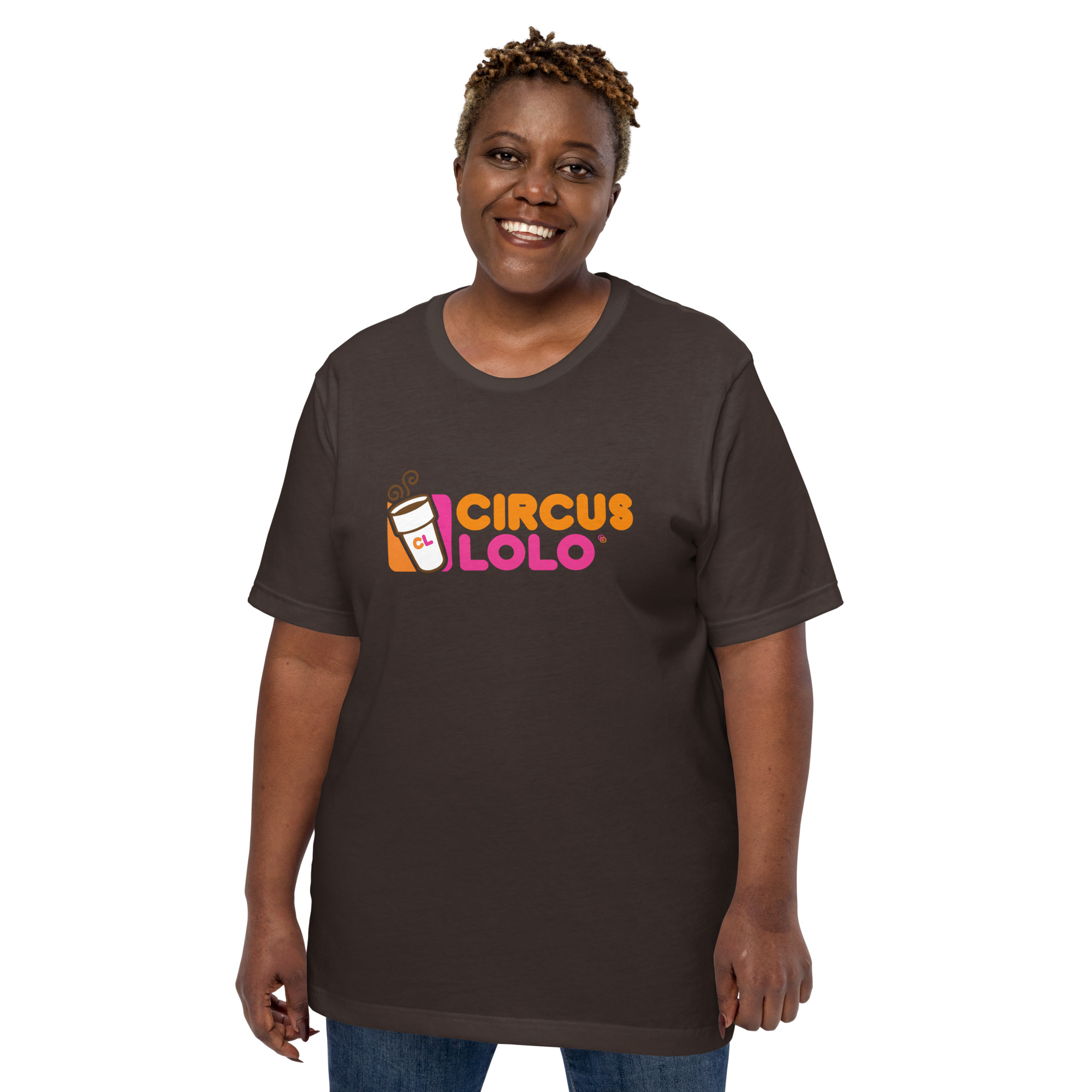Circus Lolo Cuppa Jo Unisex Crew Neck T-Shirt