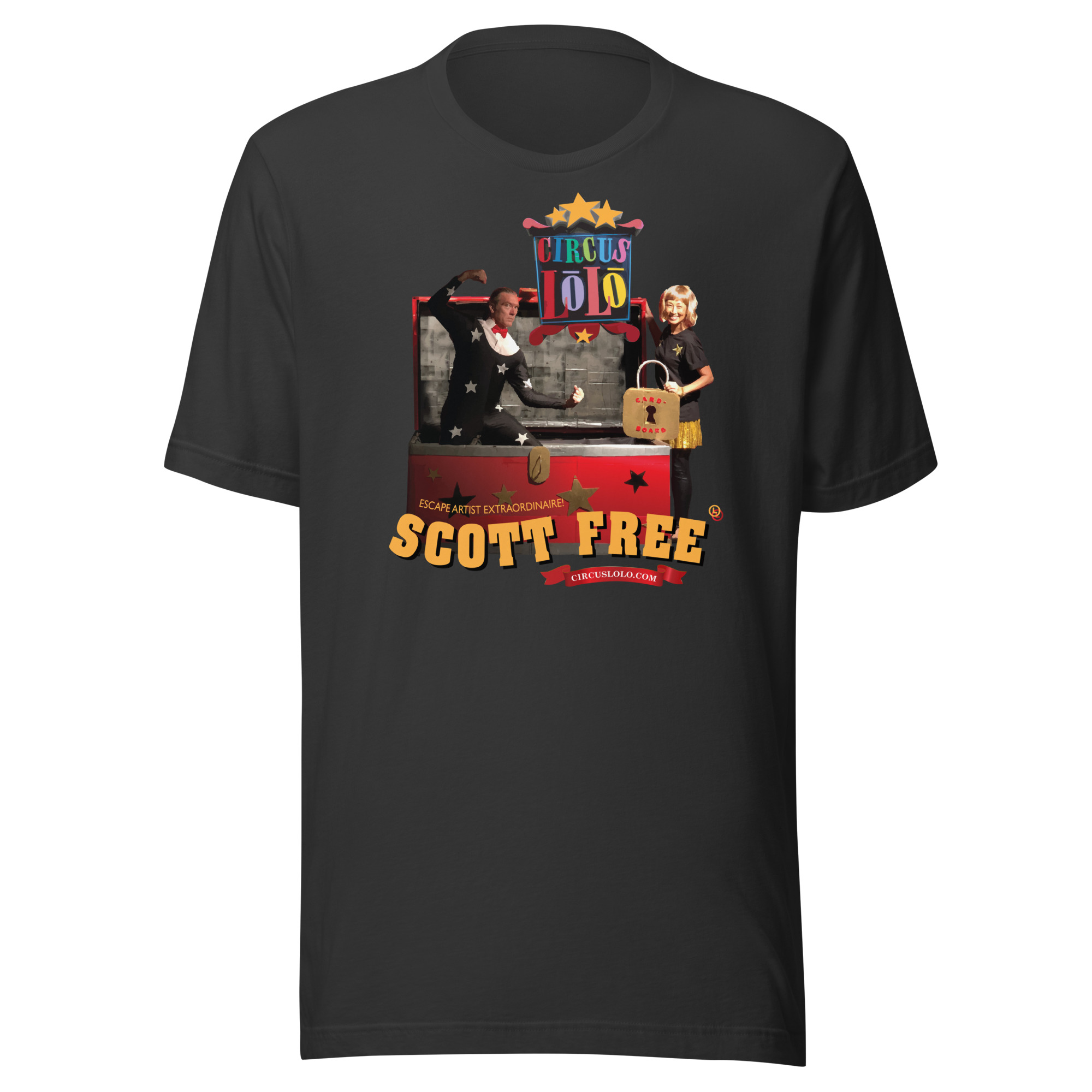 Circus Lolo Scott Free Unisex T-Shirt - Image 4