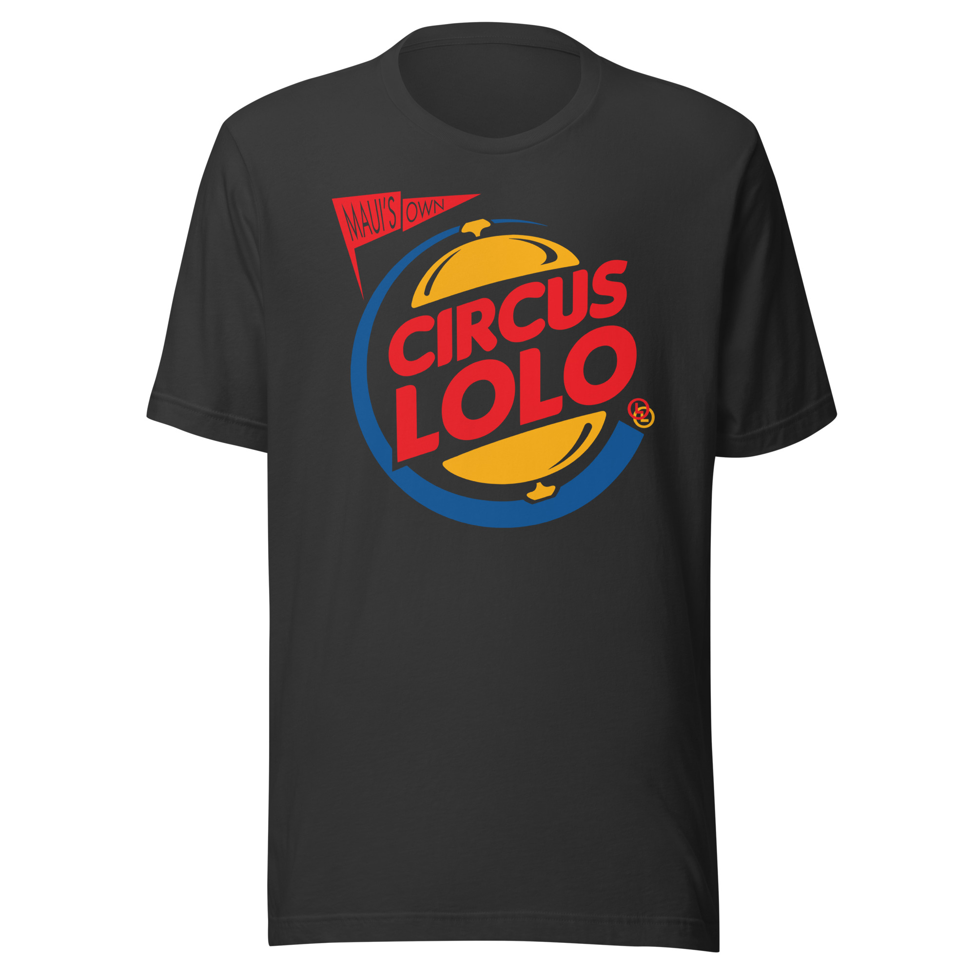 Circus Lolo Burger Ring Unisex Crew Neck T-Shirt - Image 3