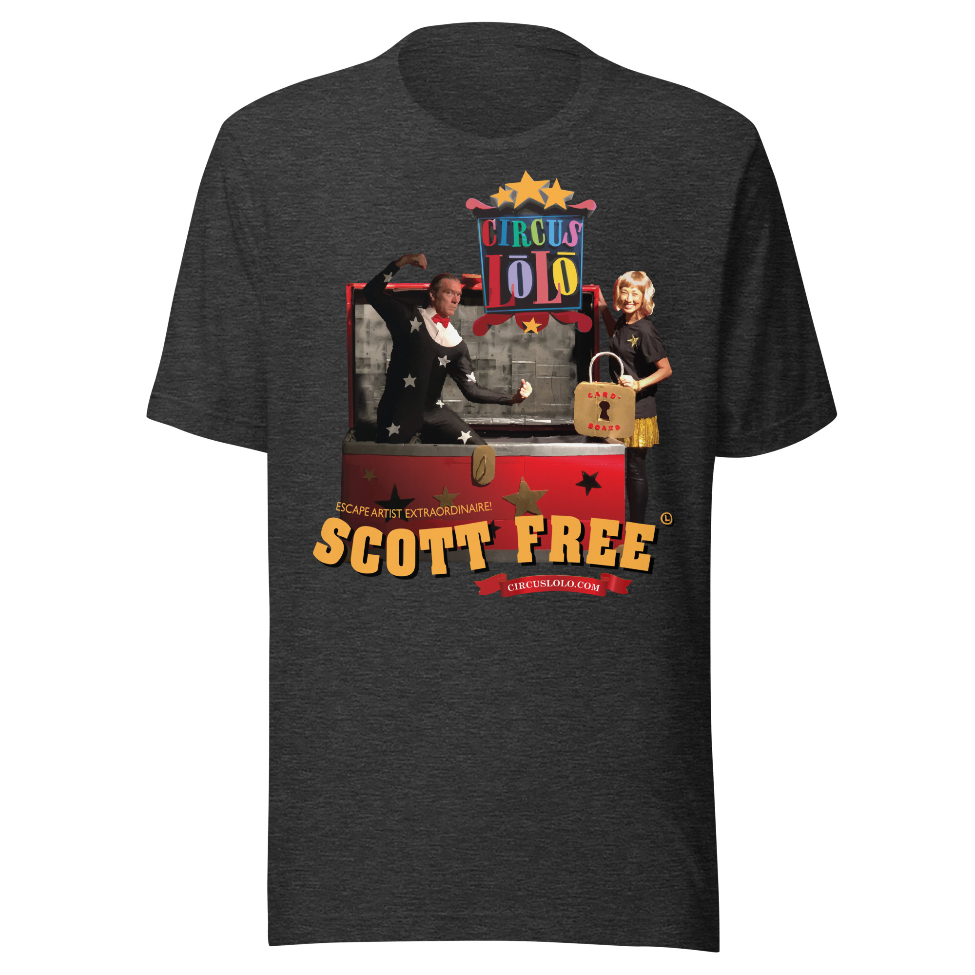 Circus Lolo Scott Free Unisex T-Shirt - Image 5