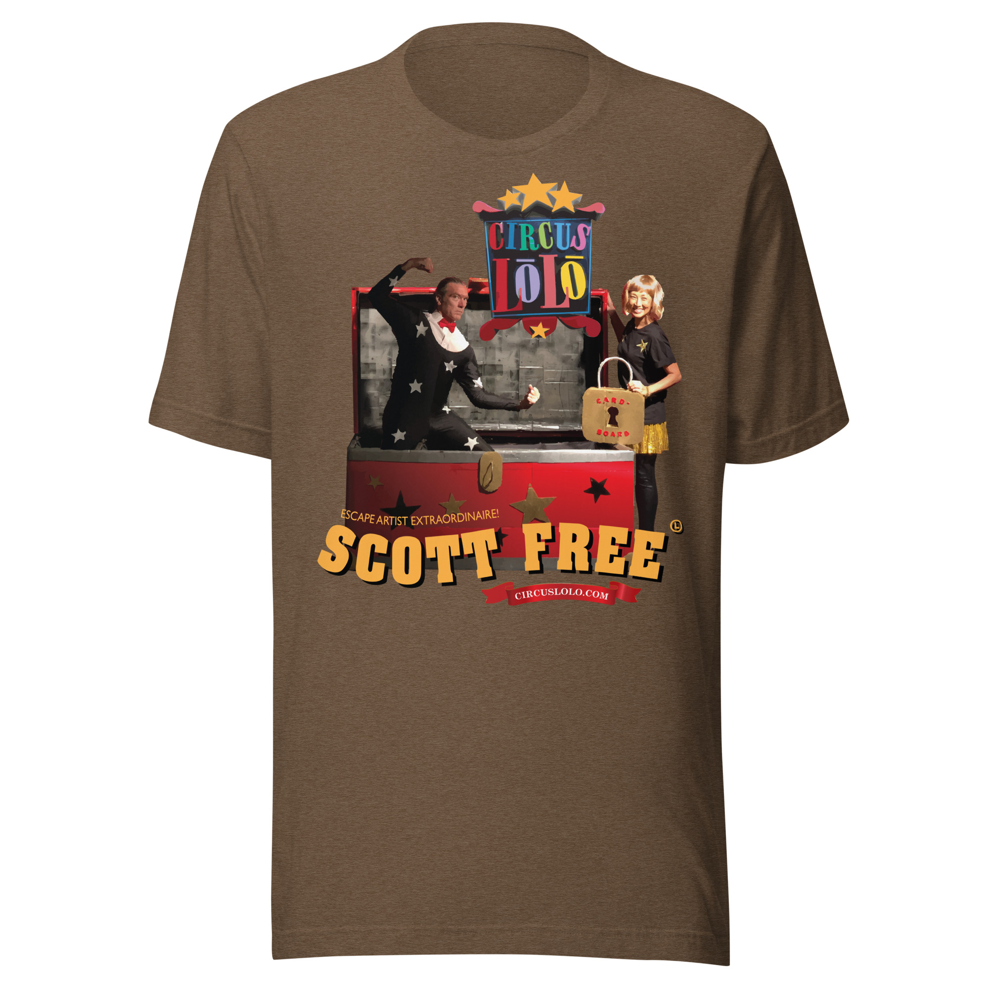 Circus Lolo Scott Free Unisex T-Shirt - Image 4