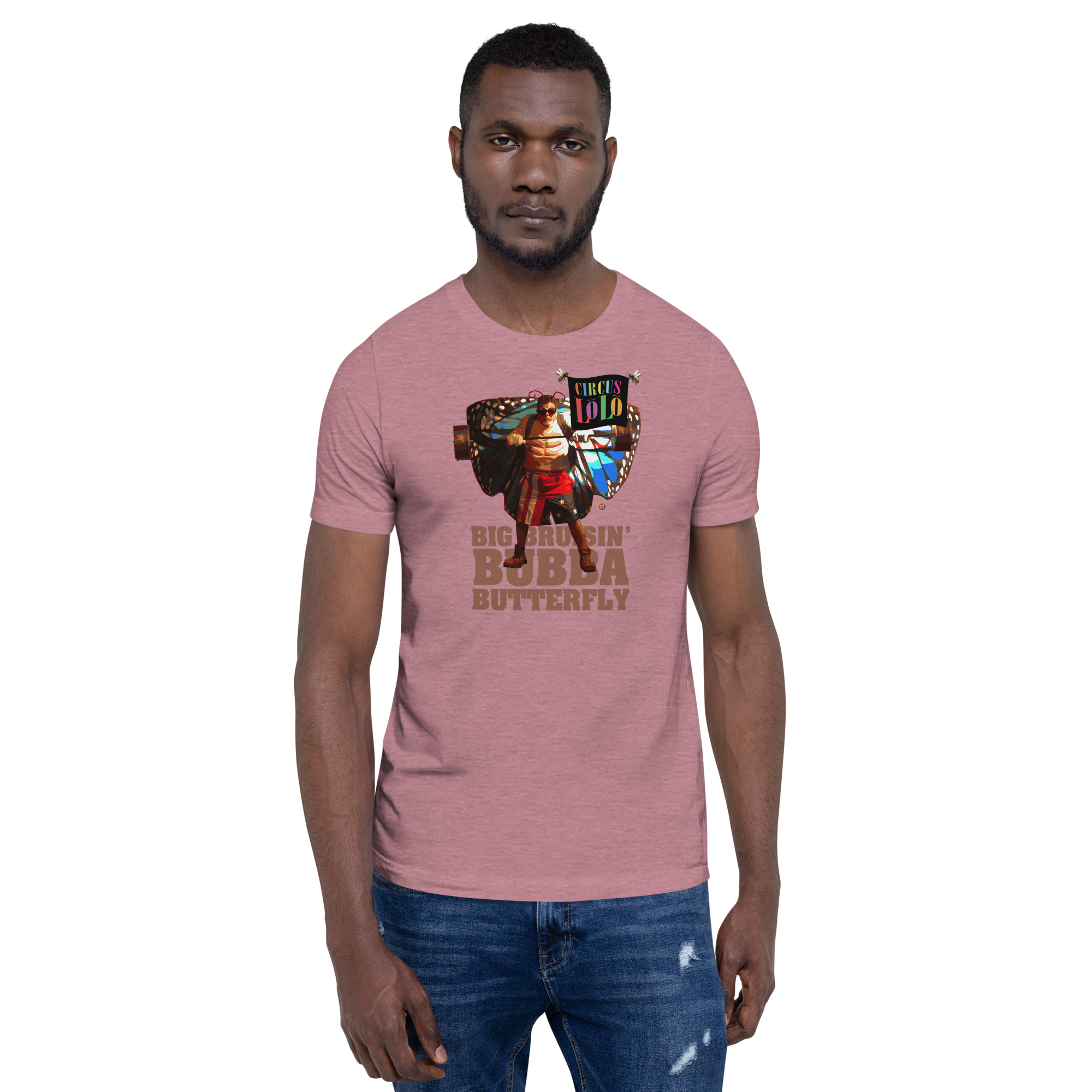 Circus Lolo Bubba Butterfly Unisex Crew Neck T-Shirt