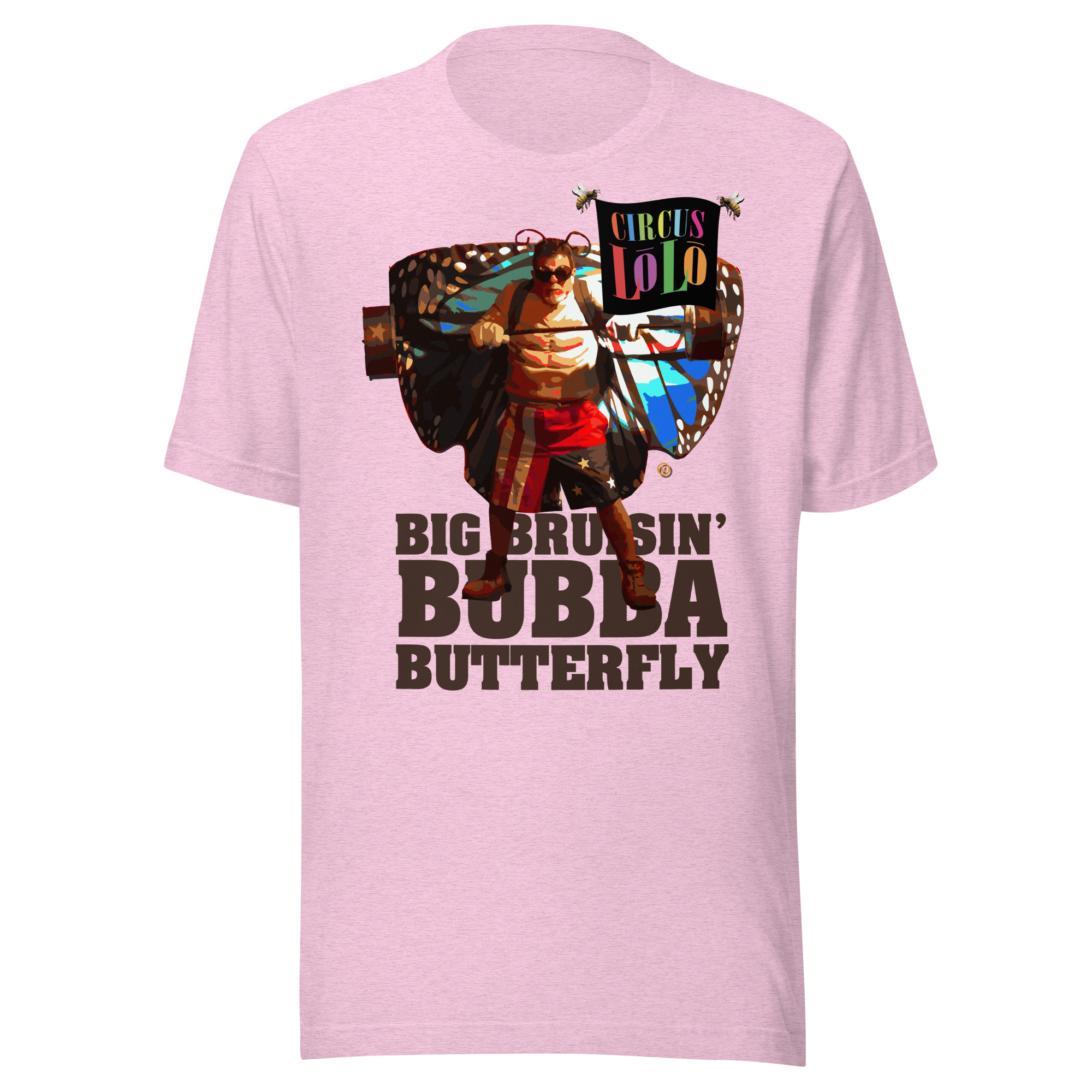Circus Lolo Big Bruising' Bubba Butterfly Unisex T-Shirt - Image 2