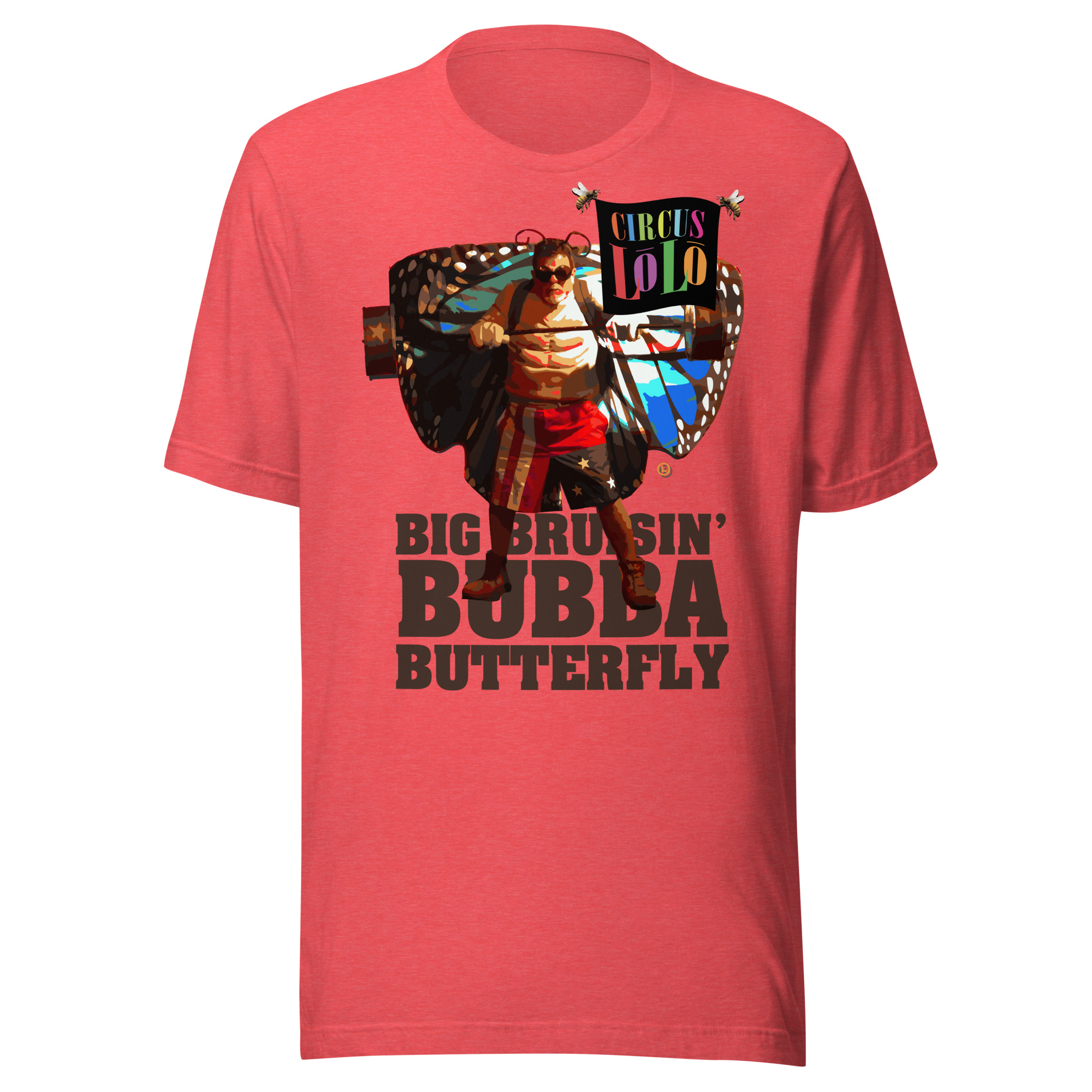Circus Lolo Big Bruising' Bubba Butterfly Unisex T-Shirt - Image 5