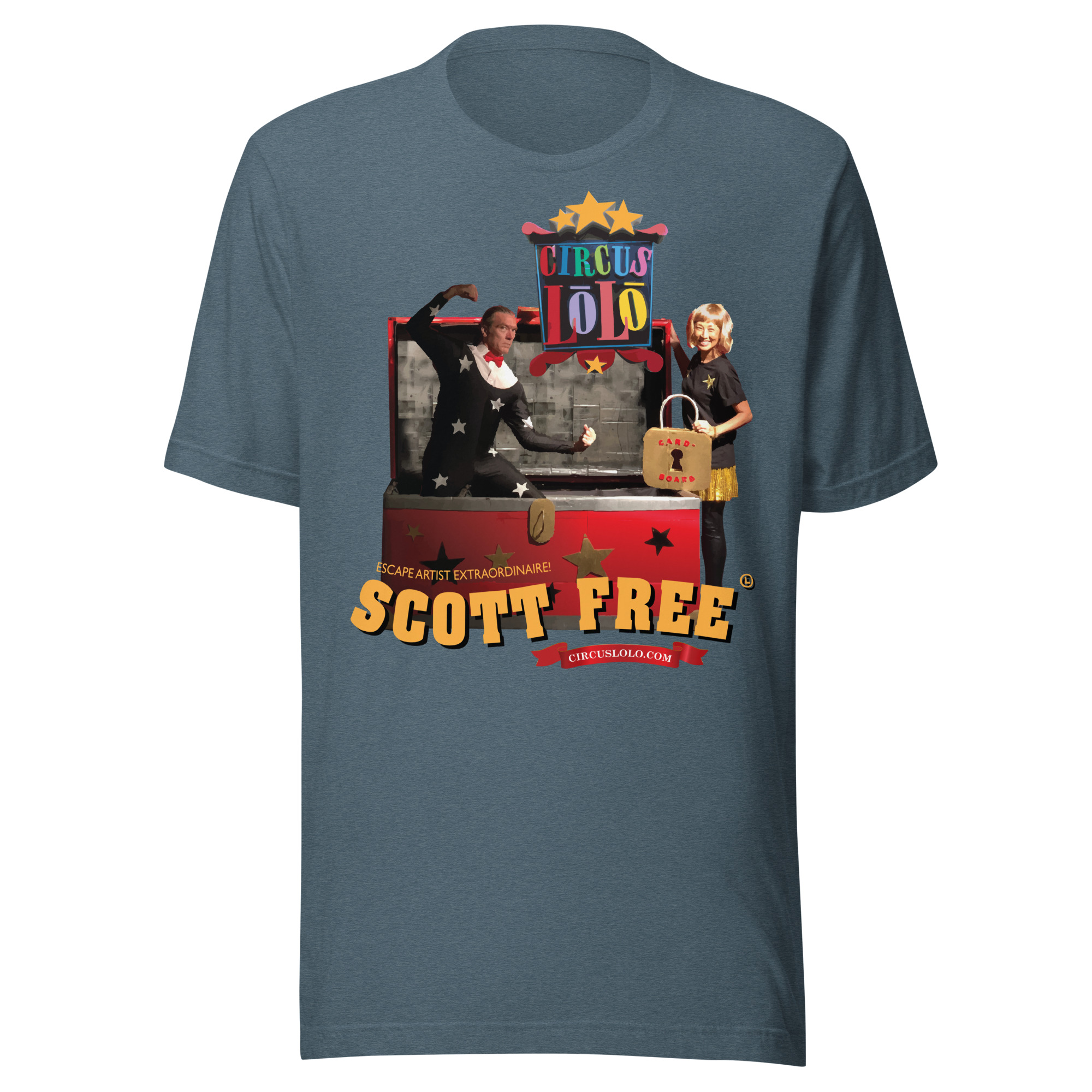 Circus Lolo Scott Free Unisex T-Shirt - Image 2