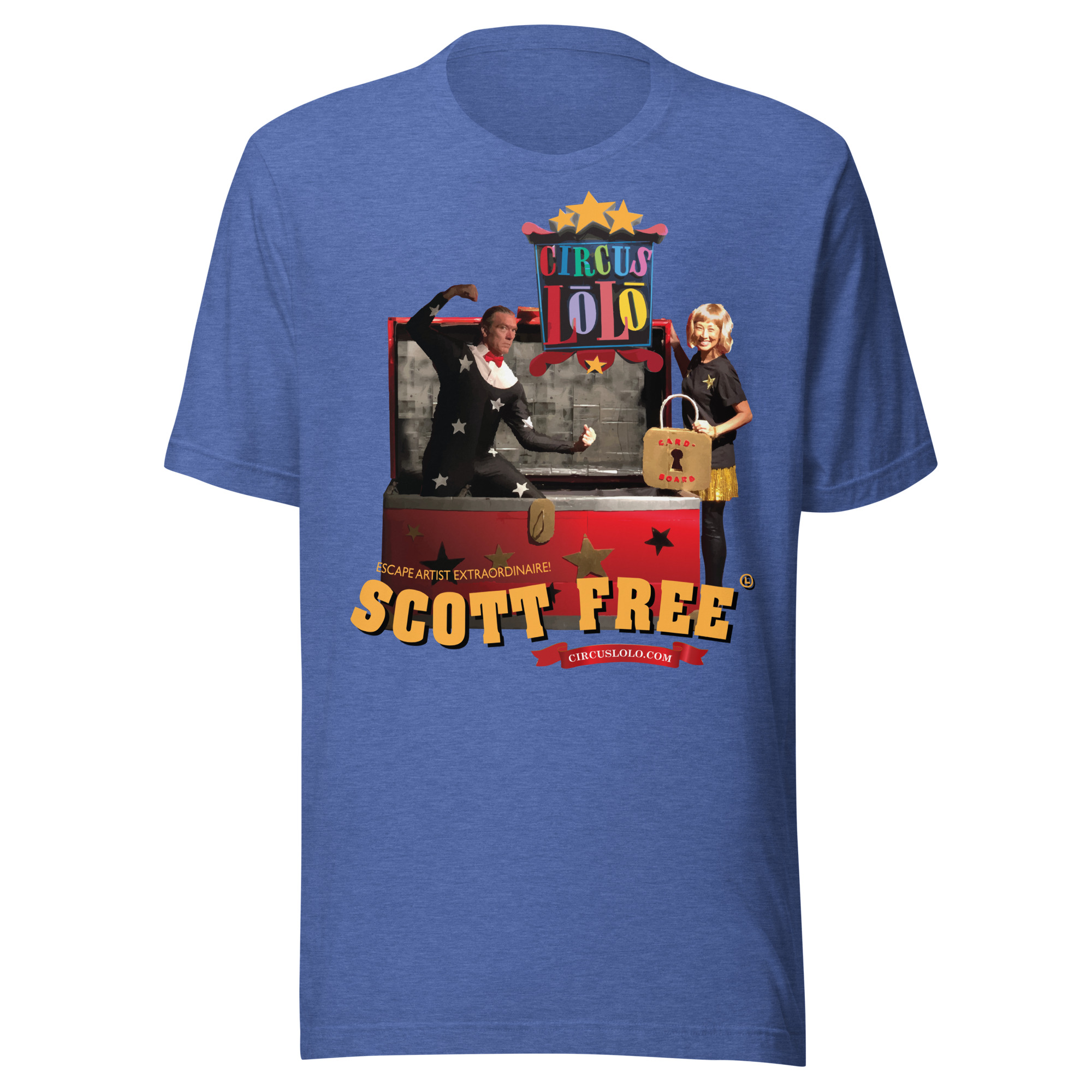 Circus Lolo Scott Free Unisex T-Shirt - Image 3