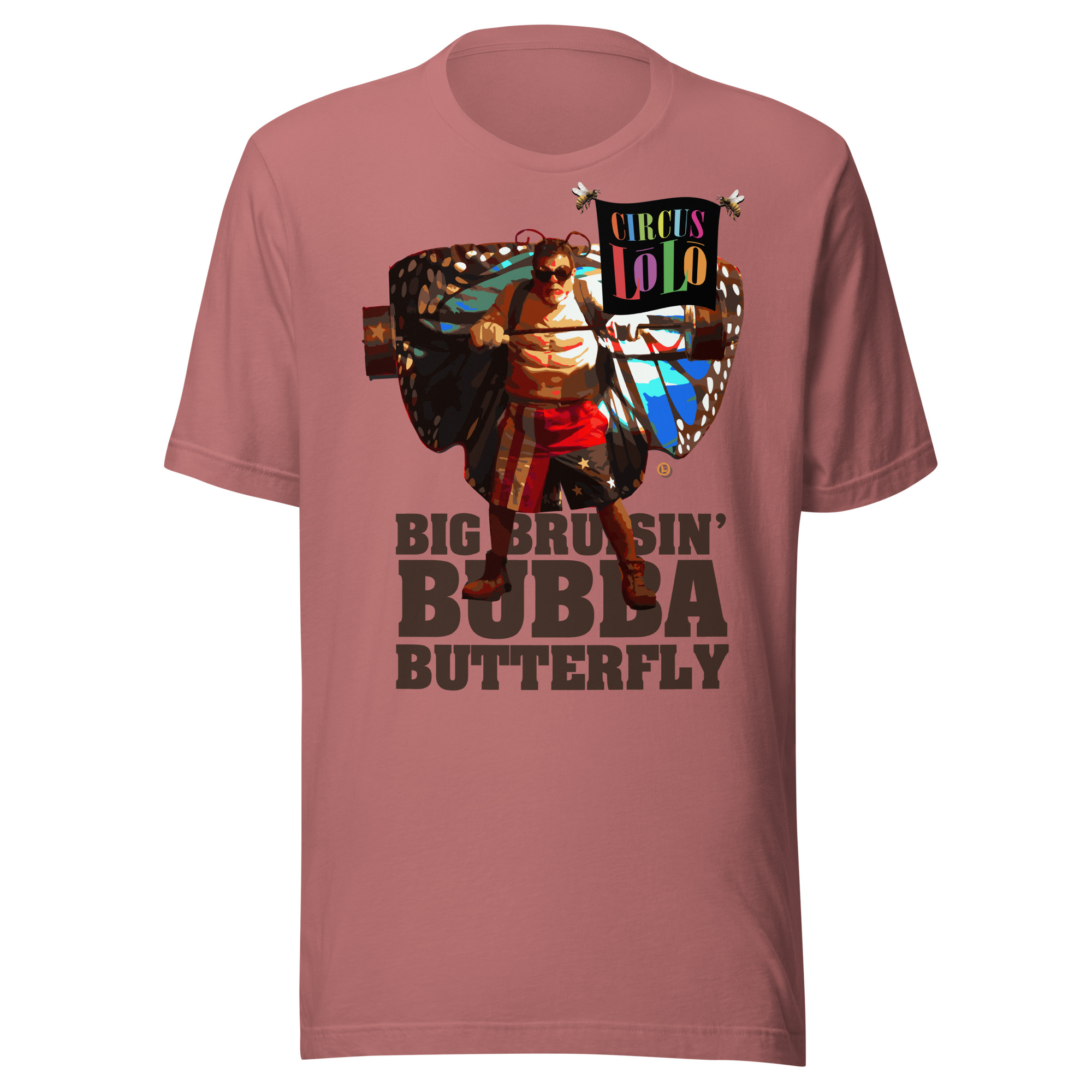 Circus Lolo Big Bruising' Bubba Butterfly Unisex T-Shirt - Image 4