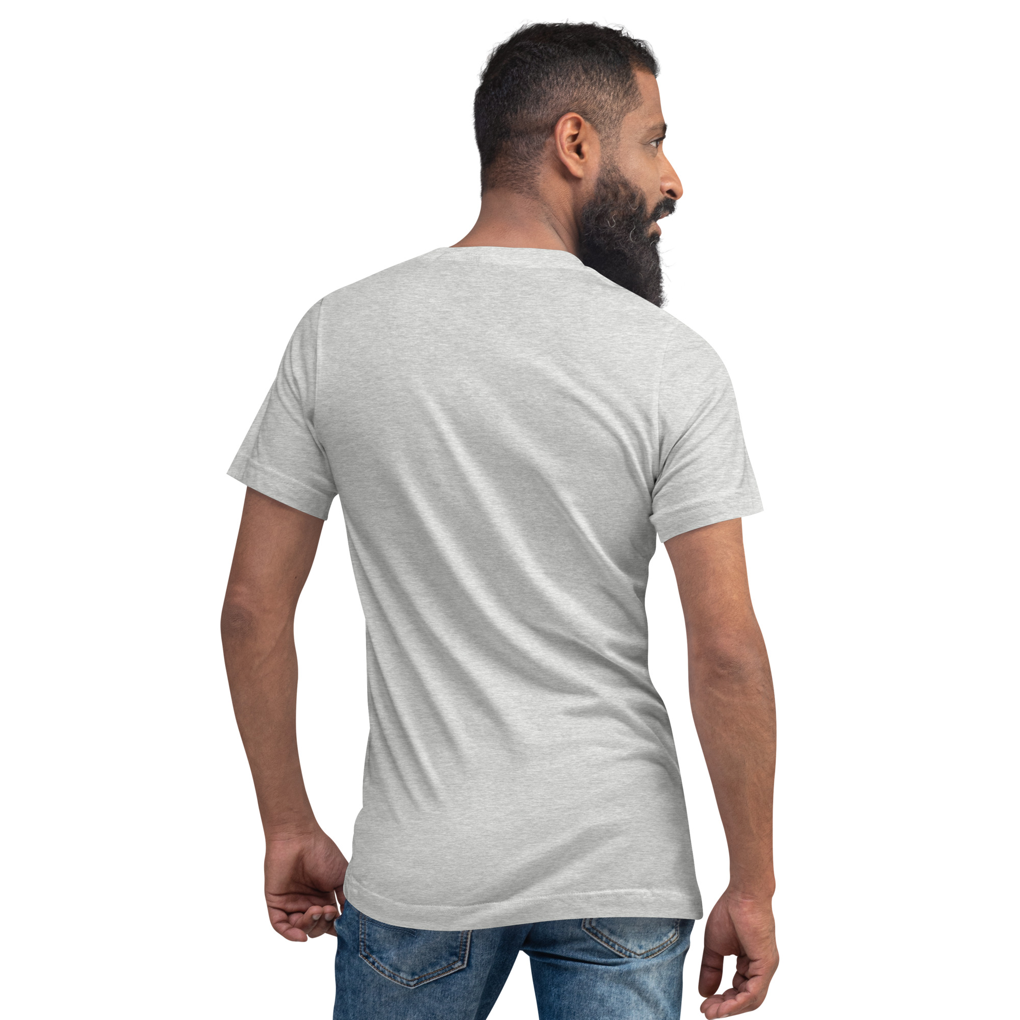 Circus Lolo Not Pocket Unisex V-Neck T-Shirt - Image 4