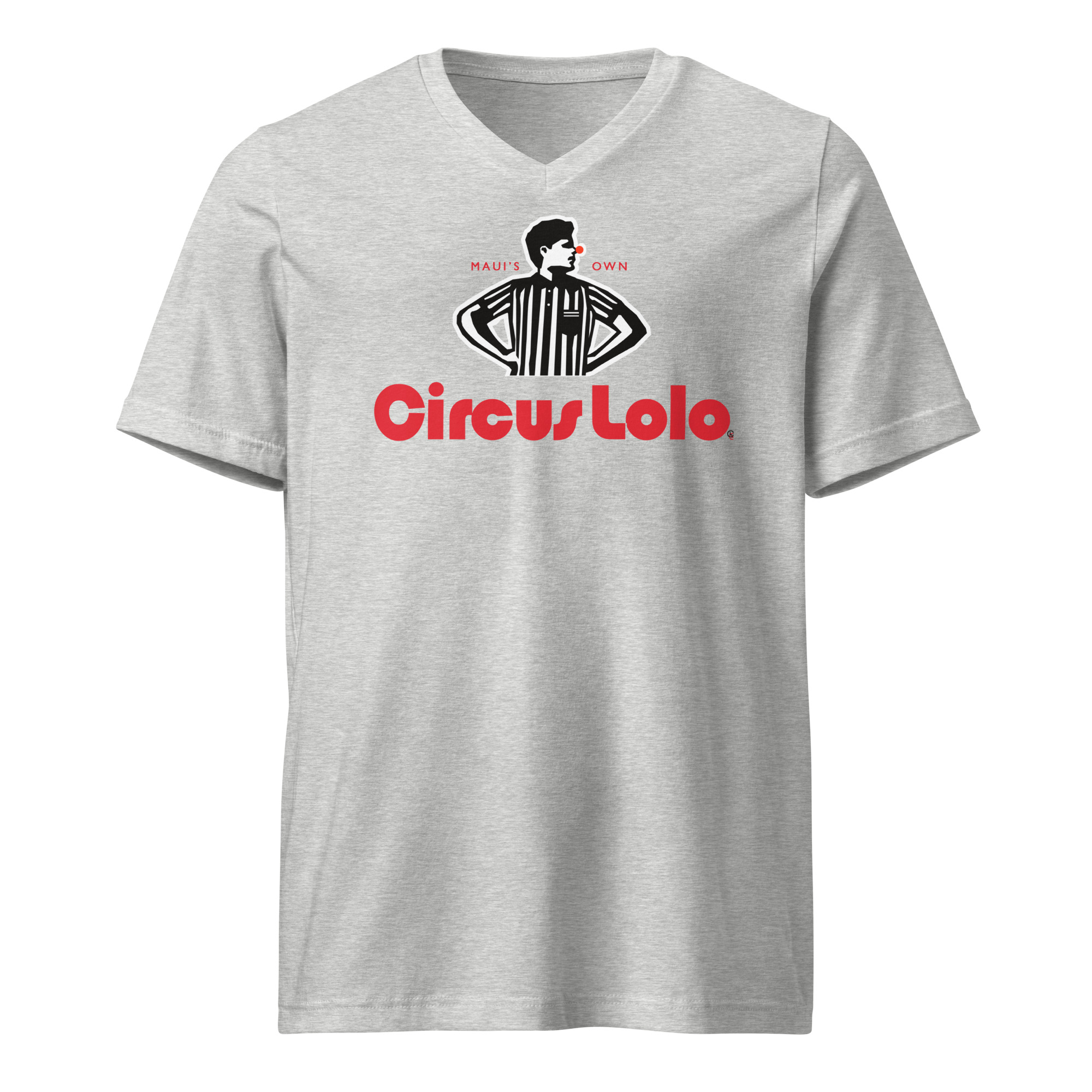 Circus Lolo Snazzy Deluxe Unisex V-Neck T-Shirt - Image 3