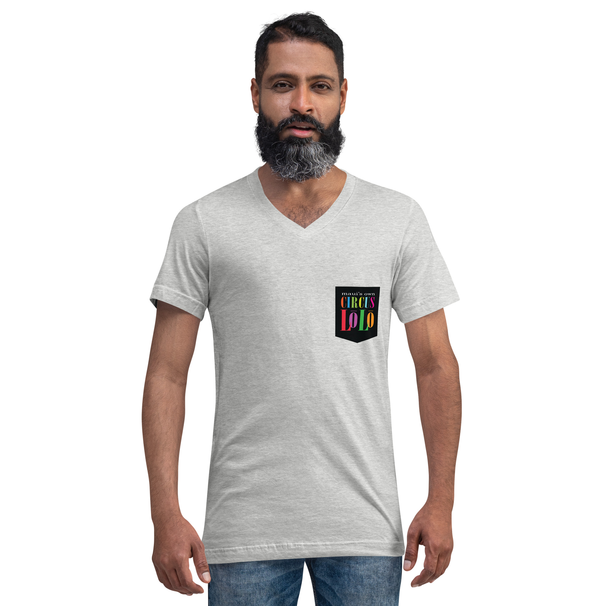 Circus Lolo Not Pocket Unisex V-Neck T-Shirt