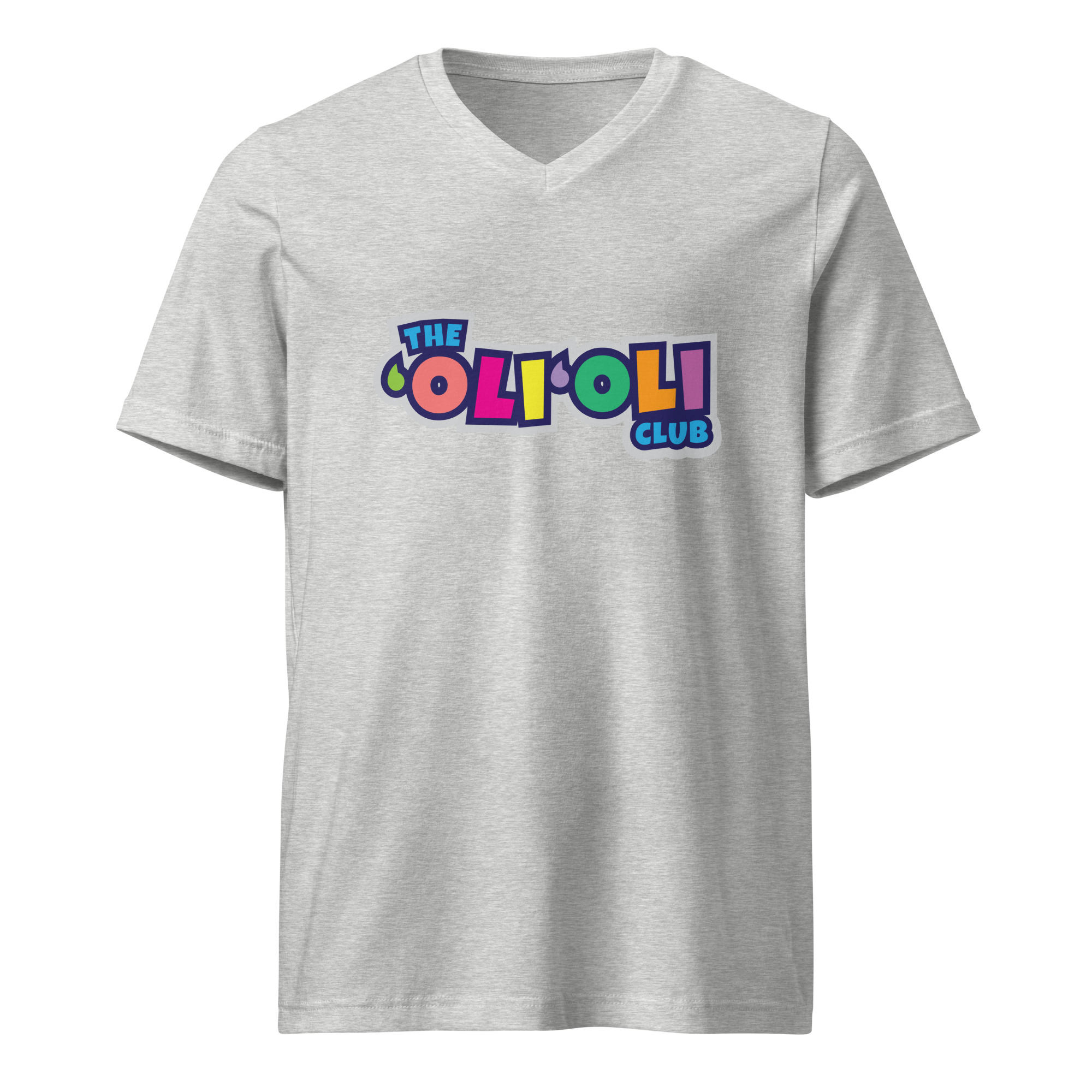 ‘Oli ‘Oli Club Unisex V-Neck T-Shirt - Image 3