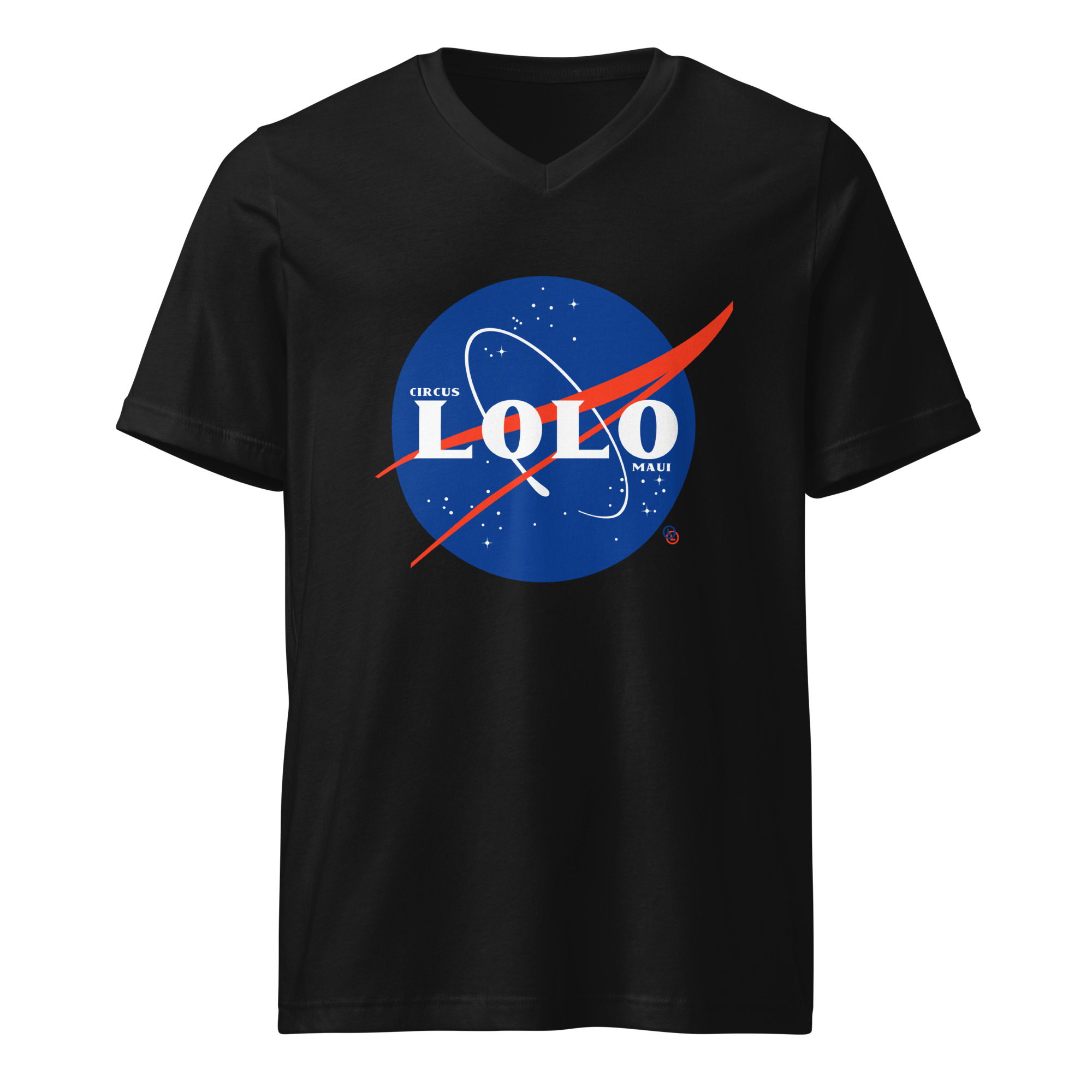 Circus Lolo Spaceball Unisex V-Neck T-Shirt - Image 5