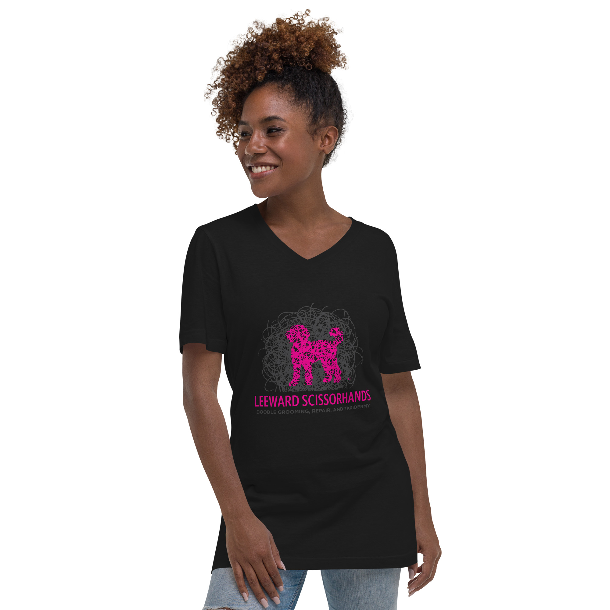 Circus Lolo Leeward Scissorhands Unisex V-Neck T-Shirt