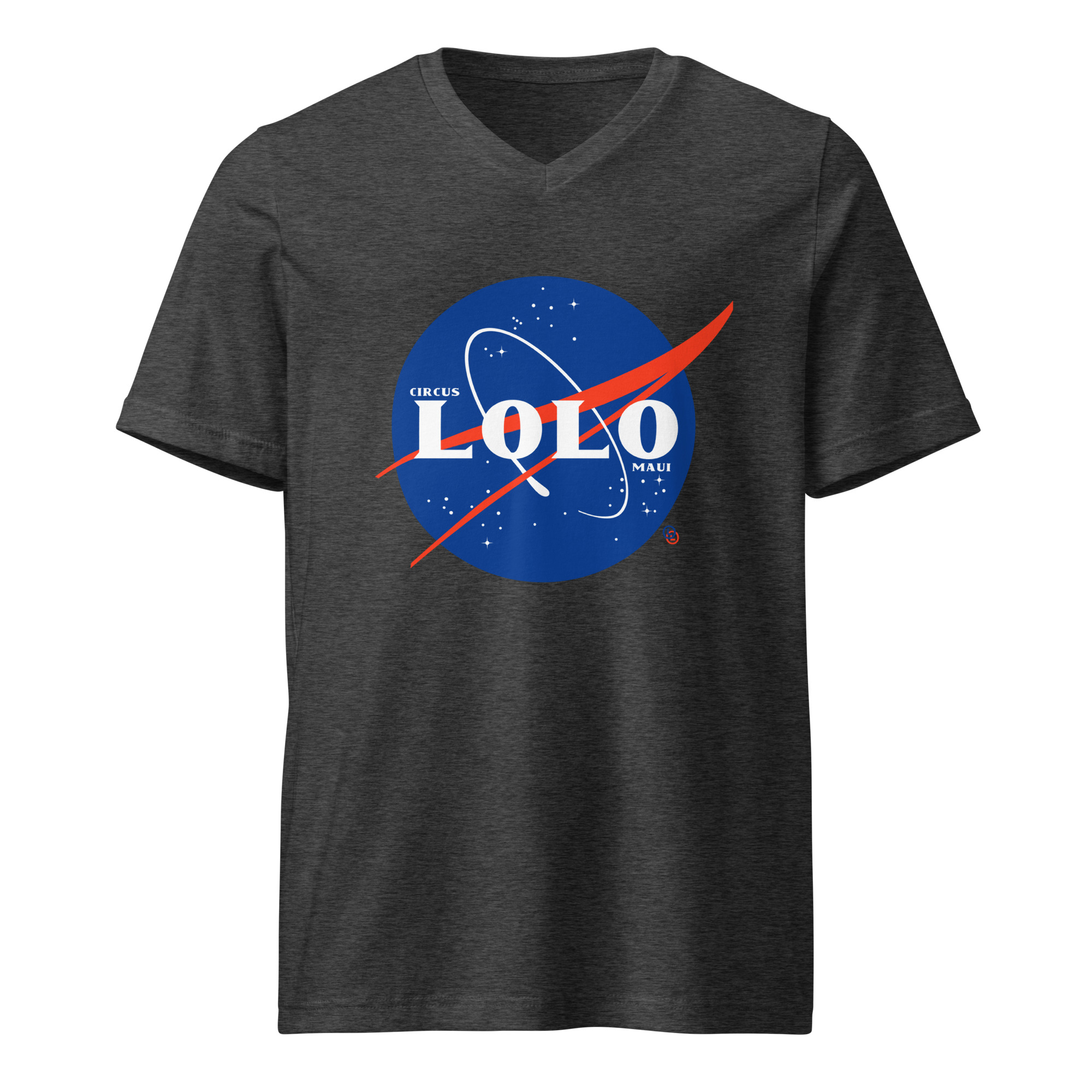 Circus Lolo Spaceball Unisex V-Neck T-Shirt - Image 3