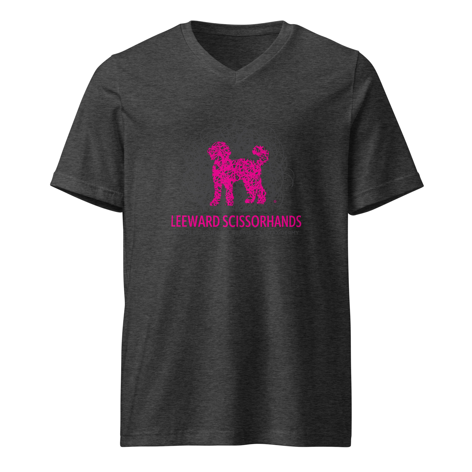 Circus Lolo Leeward Scissorhands Unisex V-Neck T-Shirt - Image 4