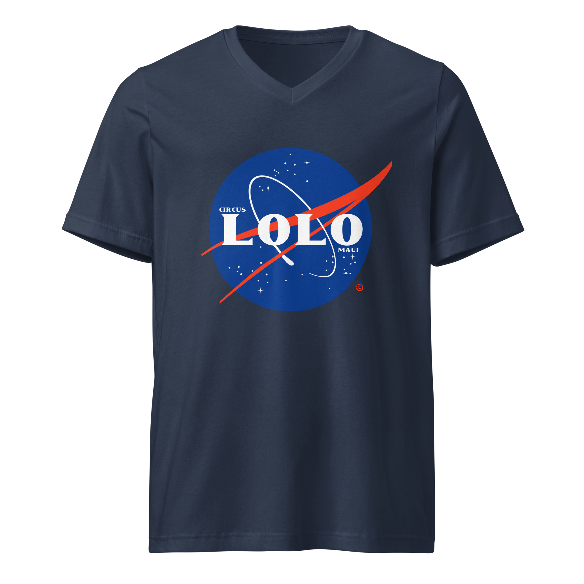Circus Lolo Spaceball Unisex V-Neck T-Shirt - Image 4