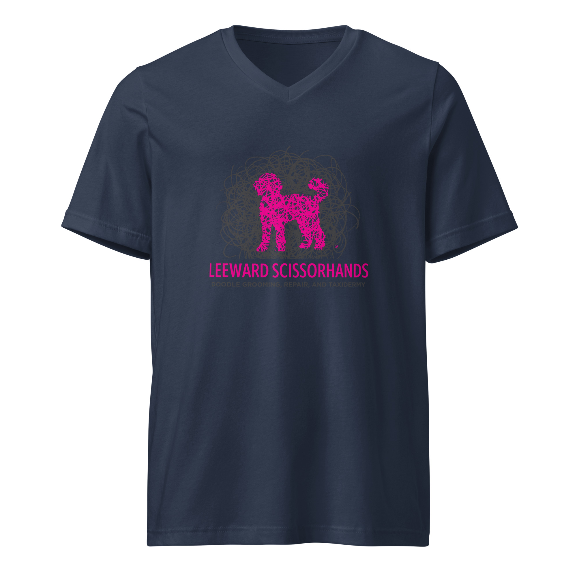 Circus Lolo Leeward Scissorhands Unisex V-Neck T-Shirt - Image 3