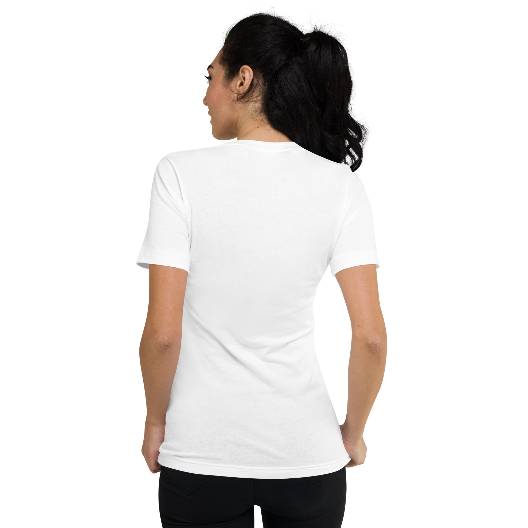 Circus Lolo Snazzy Deluxe Unisex V-Neck T-Shirt - Image 4
