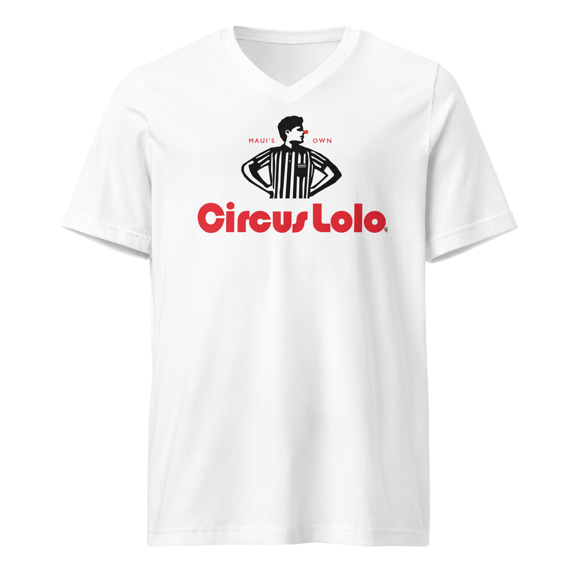 Circus Lolo Snazzy Deluxe Unisex V-Neck T-Shirt - Image 2
