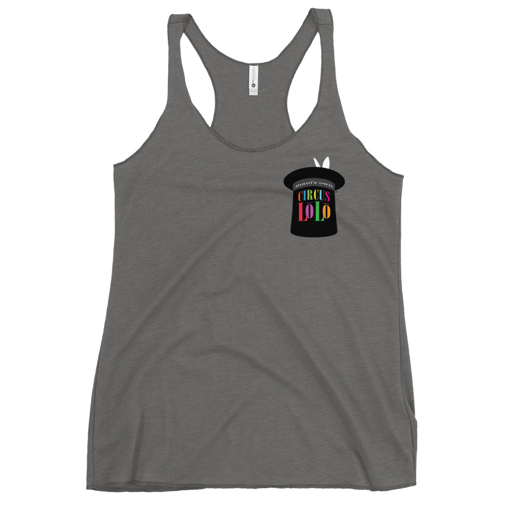 Circus Lolo Shaka Bunny Women's Racerback Tank - Image 4
