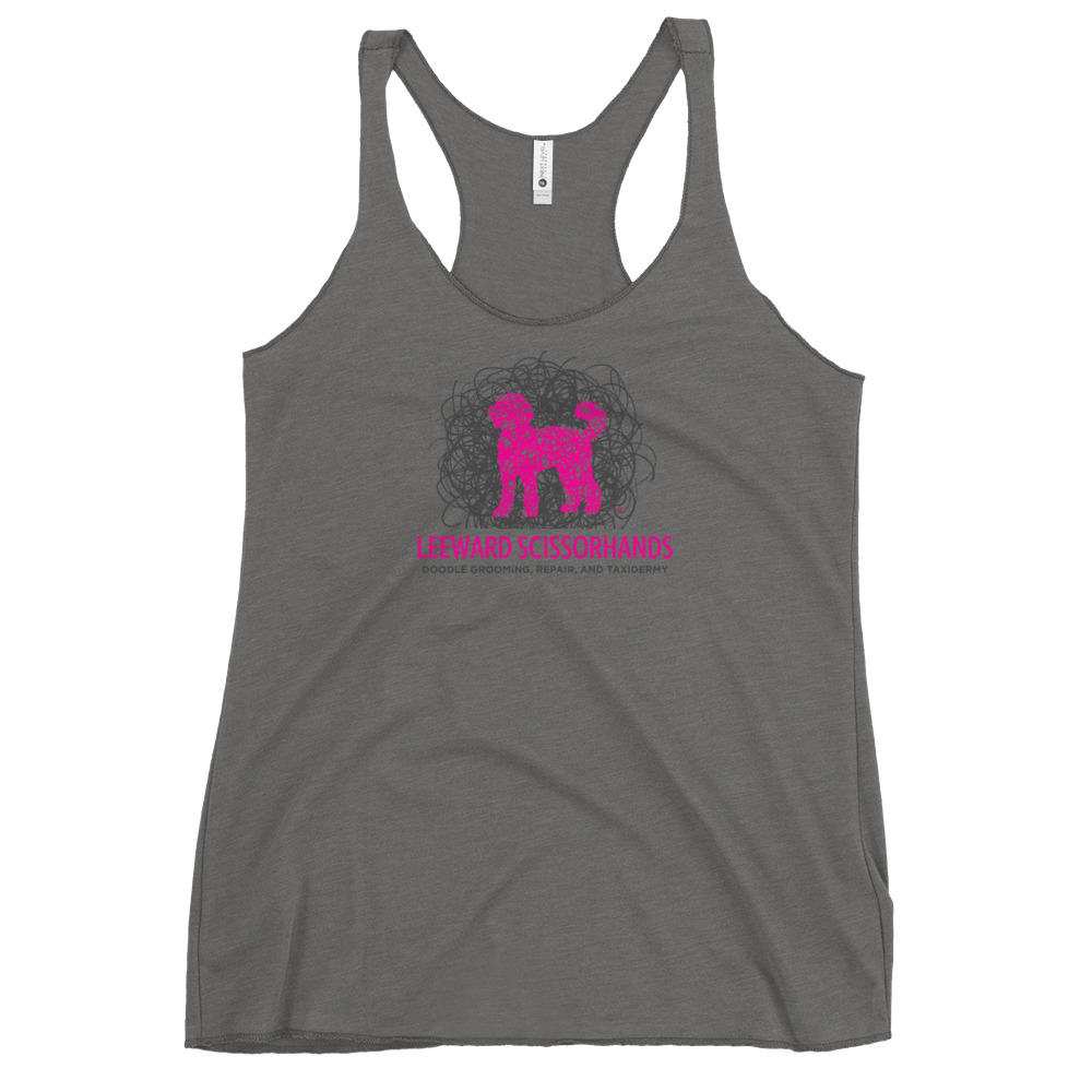 Circus Lolo Leeward Scissorhands Women's Racerback Tank - Image 4