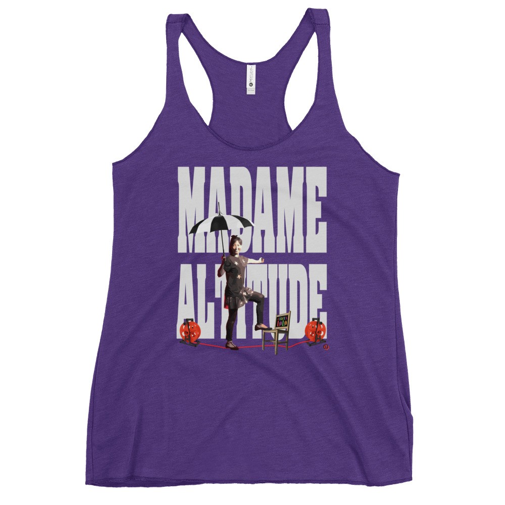 Circus Lolo Madame Altitude Women's Racerback Tank - Image 3
