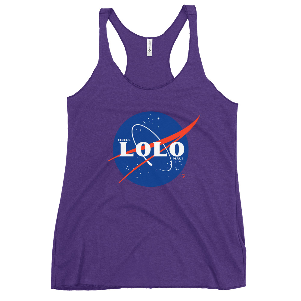 Circus Lolo Spaceball Women's Racerback Tank - Image 6