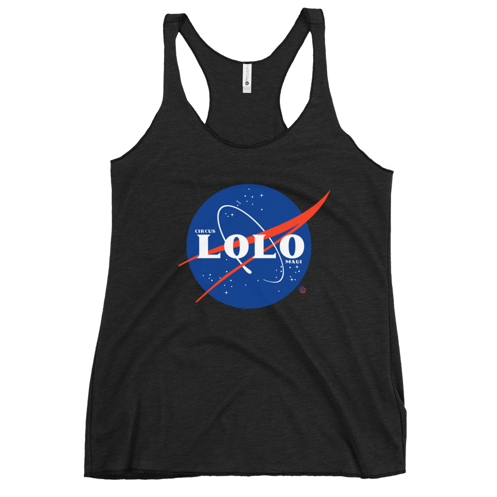 Circus Lolo Spaceball Women's Racerback Tank - Image 4